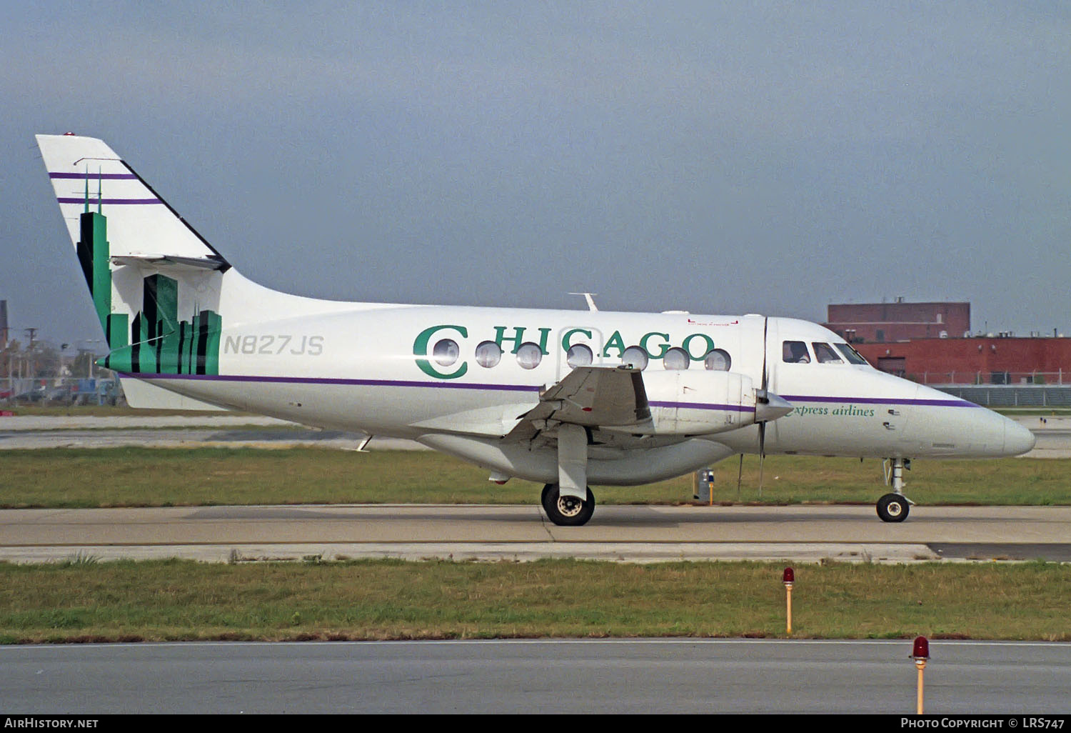 Aircraft Photo of N827JS | British Aerospace BAe-3101 Jetstream 31 | Chicago Express Airlines | AirHistory.net #244727