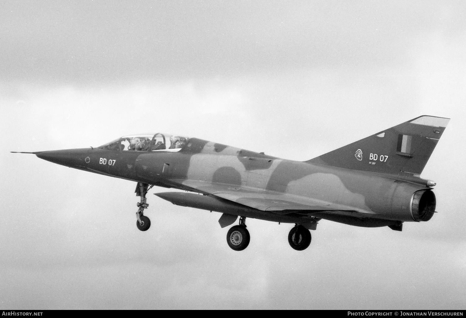 Aircraft Photo of BD07 | Dassault Mirage 5BD | Belgium - Air Force | AirHistory.net #244735