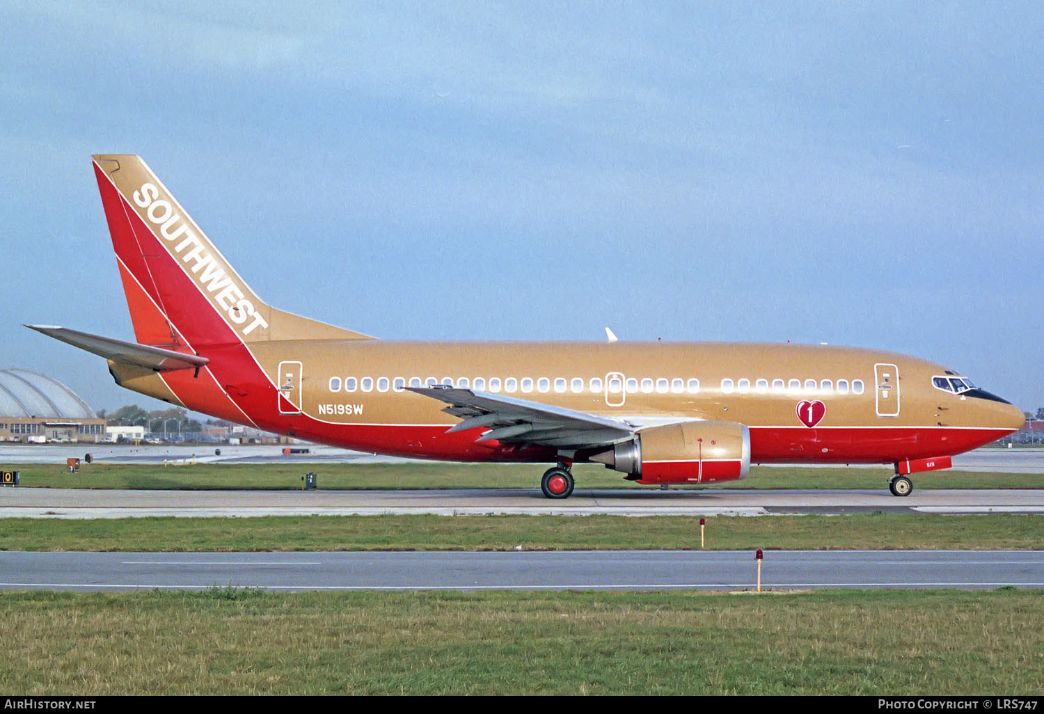 Aircraft Photo of N519SW | Boeing 737-5H4 | Southwest Airlines | AirHistory.net #244738