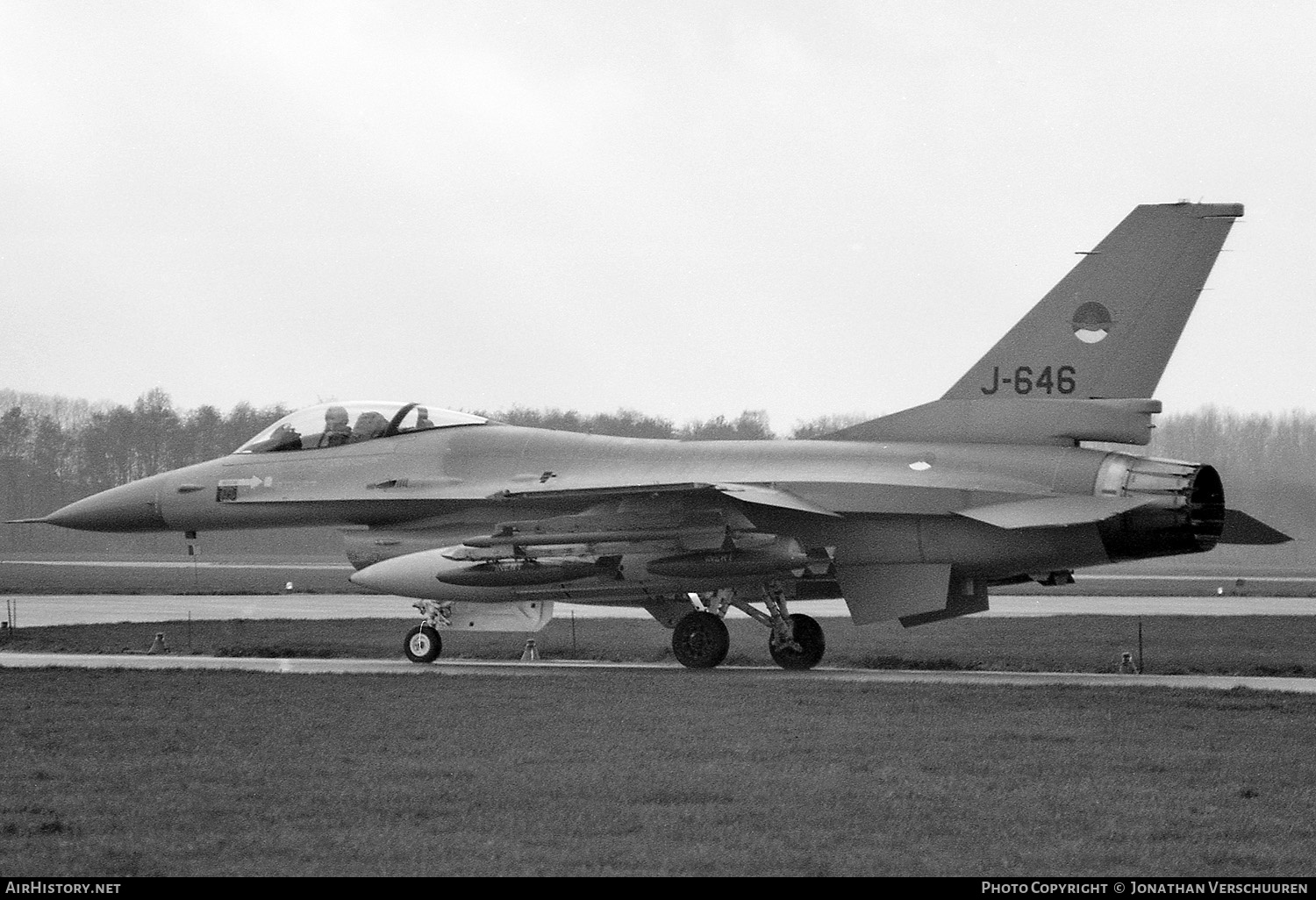 Aircraft Photo of J-646 | General Dynamics F-16A Fighting Falcon | Netherlands - Air Force | AirHistory.net #244761