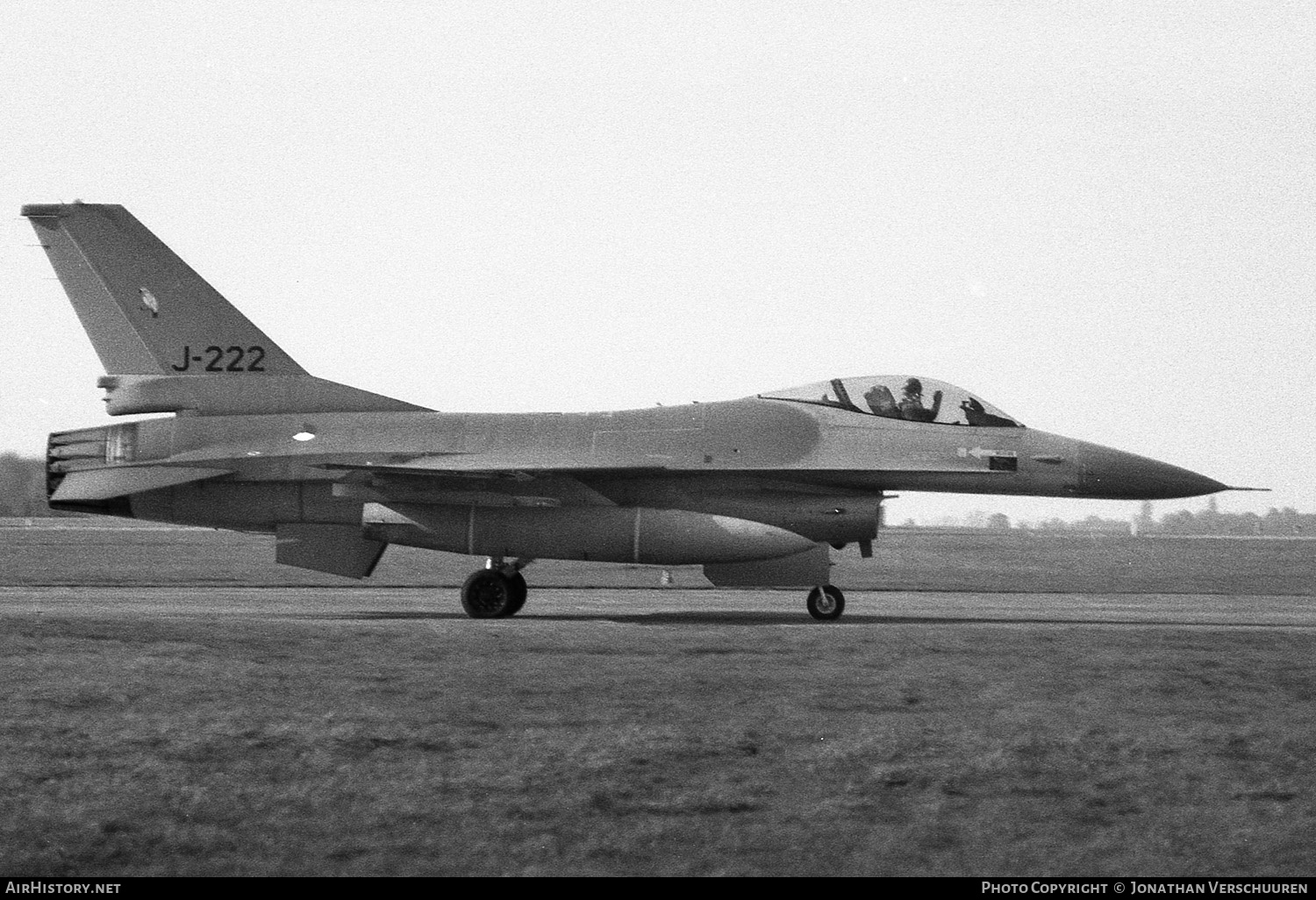 Aircraft Photo of J-222 | General Dynamics F-16A Fighting Falcon | Netherlands - Air Force | AirHistory.net #244764