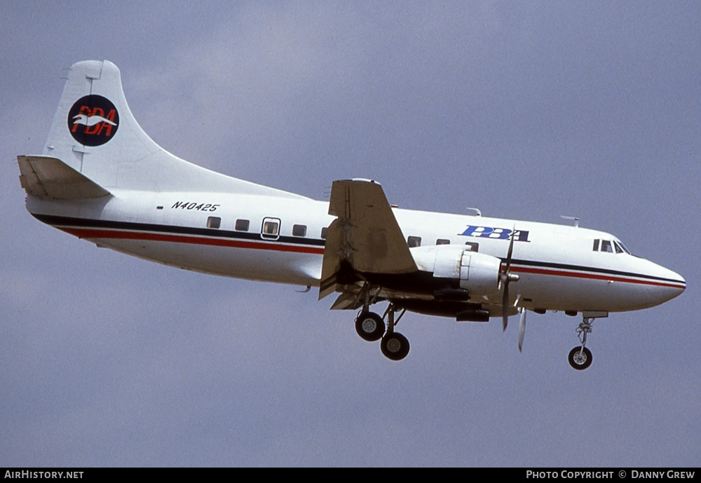 Aircraft Photo of N40425 | Martin 404 | PBA - Provincetown-Boston Airline | AirHistory.net #244781