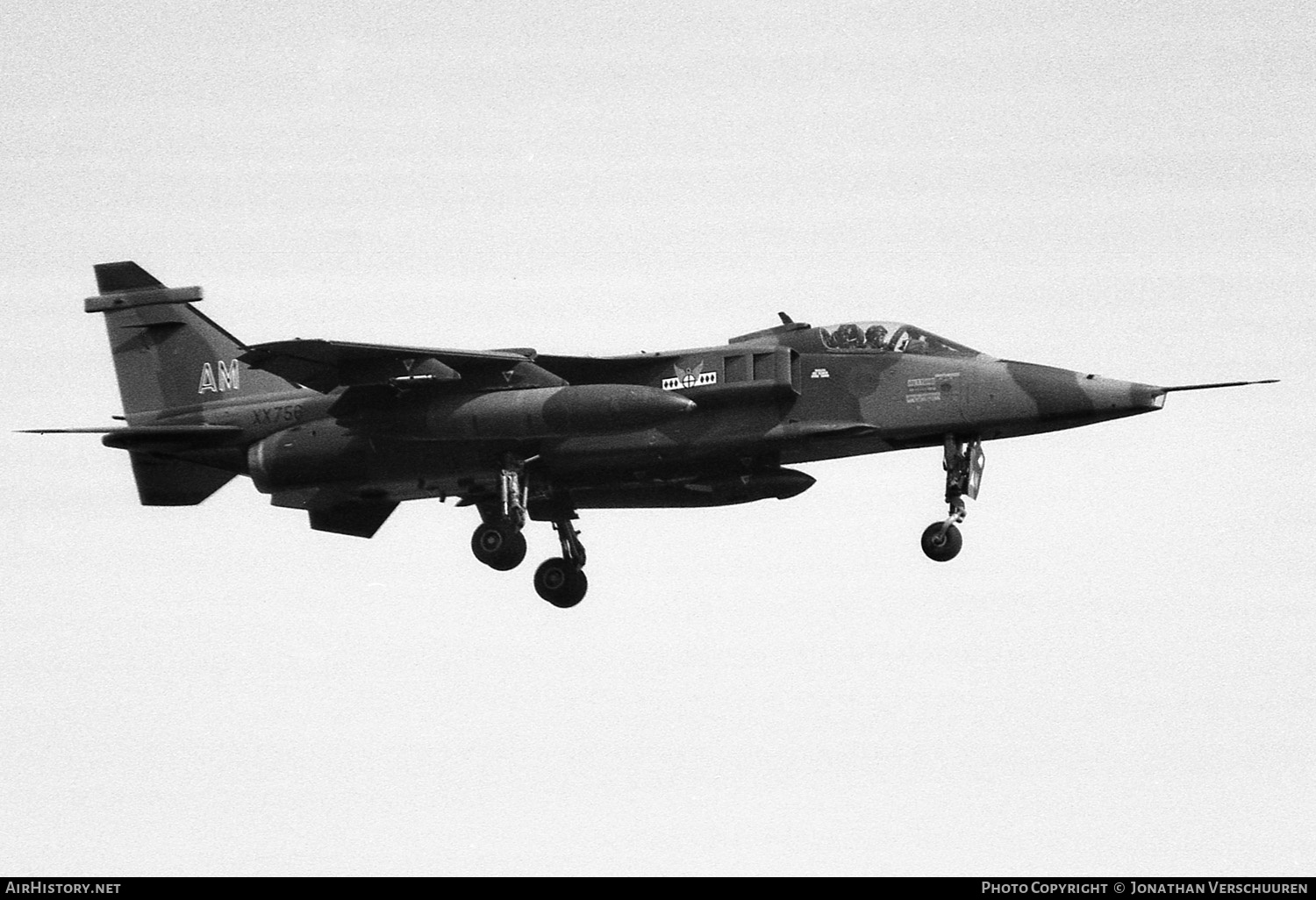 Aircraft Photo of XX756 | Sepecat Jaguar GR1 | UK - Air Force | AirHistory.net #244785