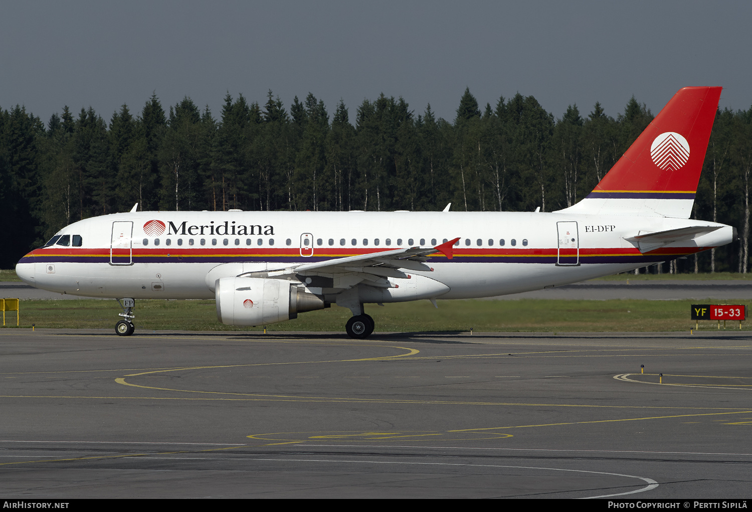 Aircraft Photo of EI-DFP | Airbus A319-112 | Meridiana | AirHistory.net #244787