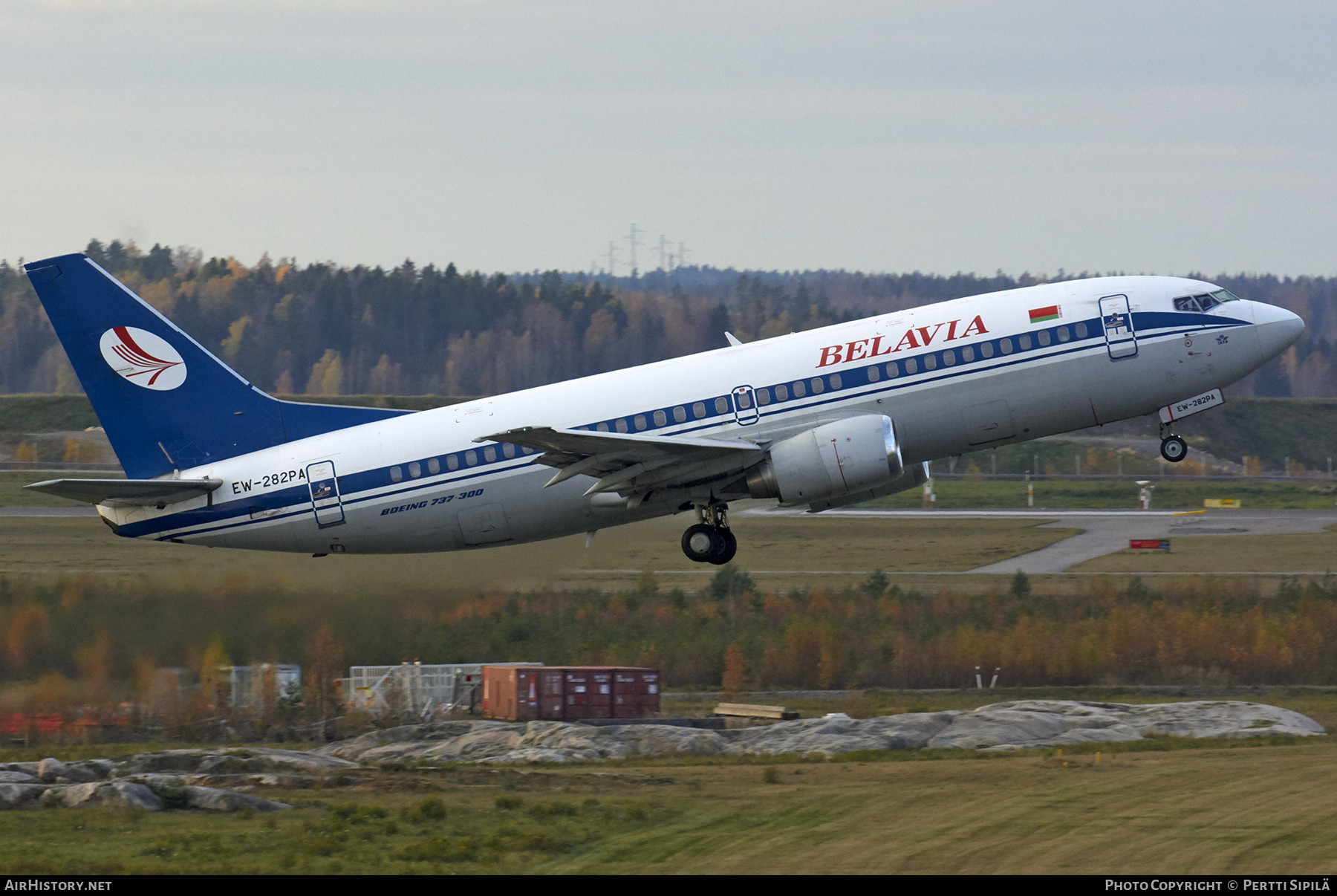 Aircraft Photo of EW-282PA | Boeing 737-3Q8 | Belavia | AirHistory.net #244791