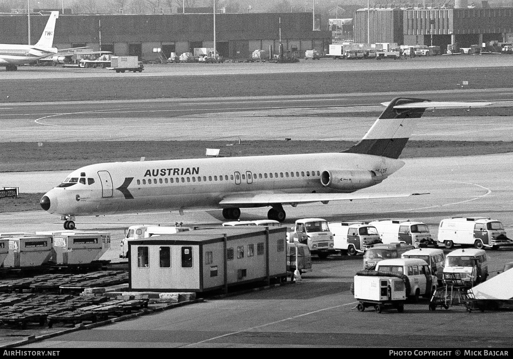 Aircraft Photo of OE-LDF | McDonnell Douglas DC-9-32 | Austrian Airlines | AirHistory.net #244804