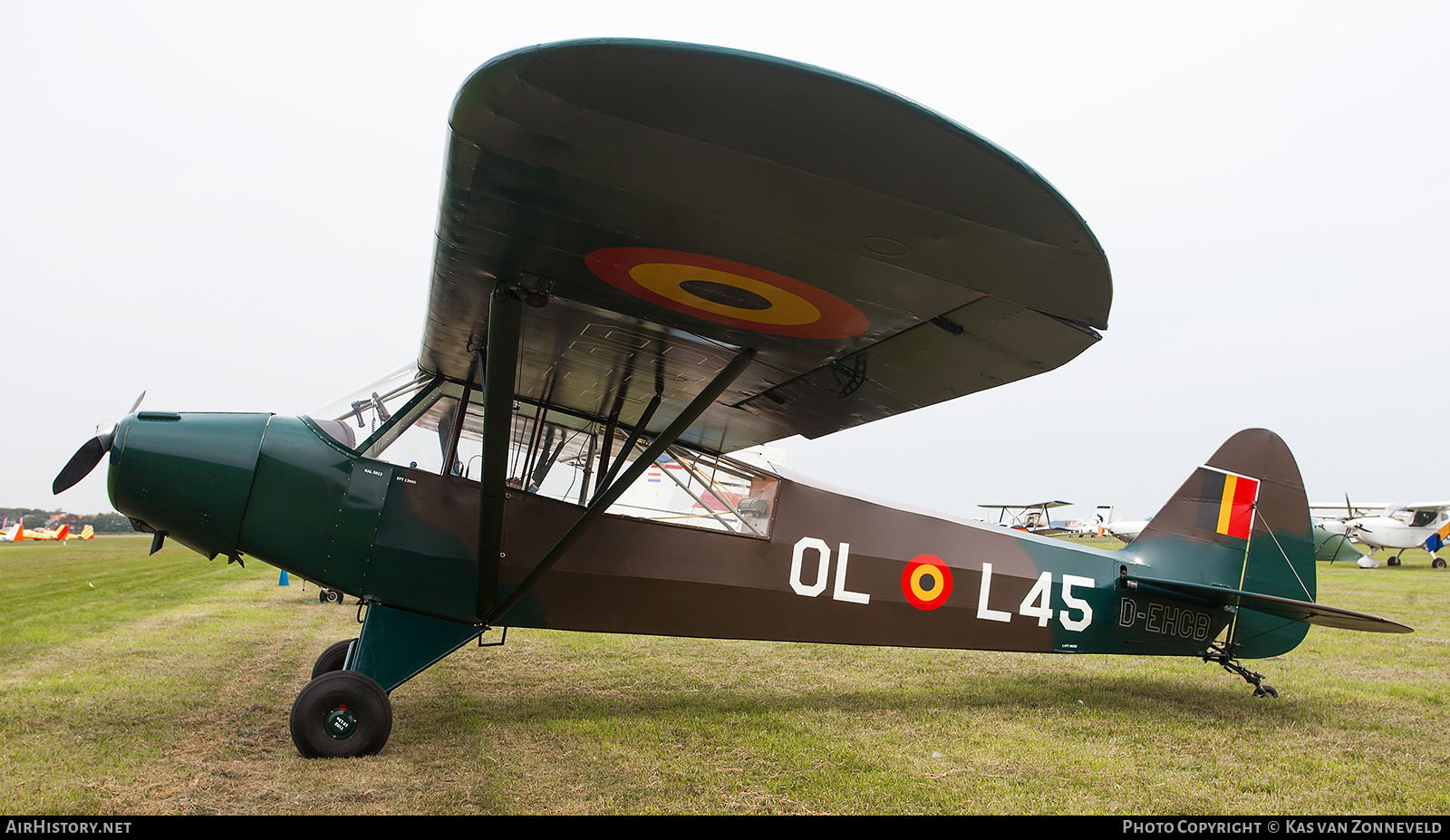 Aircraft Photo of D-EHCB / OL-L45 | Piper L-18C Super Cub | Belgium - Army | AirHistory.net #244808