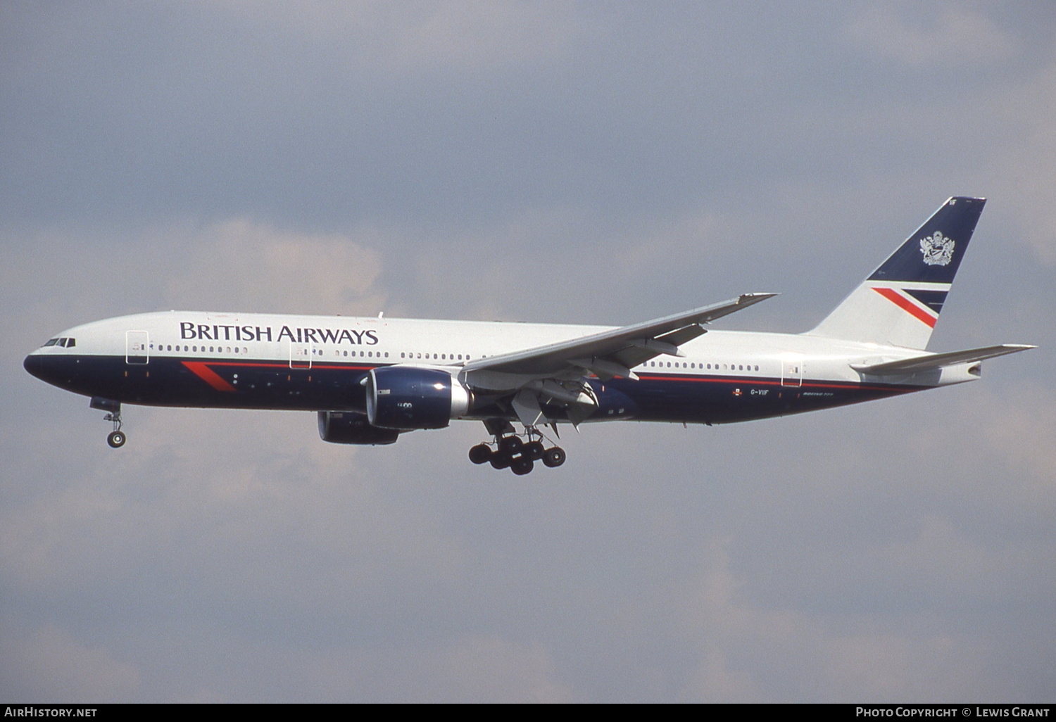 Aircraft Photo of G-VIIF | Boeing 777-236/ER | British Airways | AirHistory.net #244812