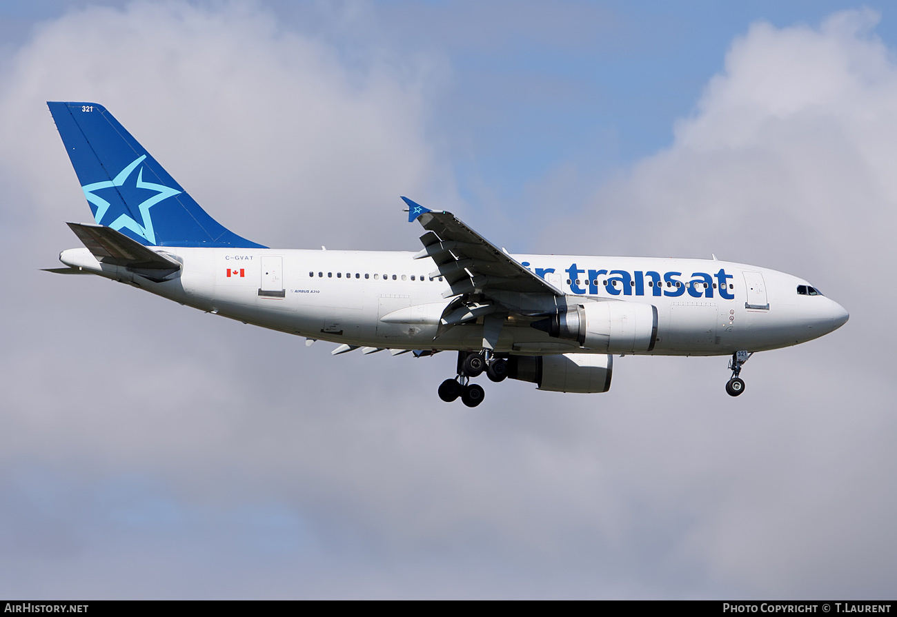 Aircraft Photo of C-GVAT | Airbus A310-304 | Air Transat | AirHistory.net #244819