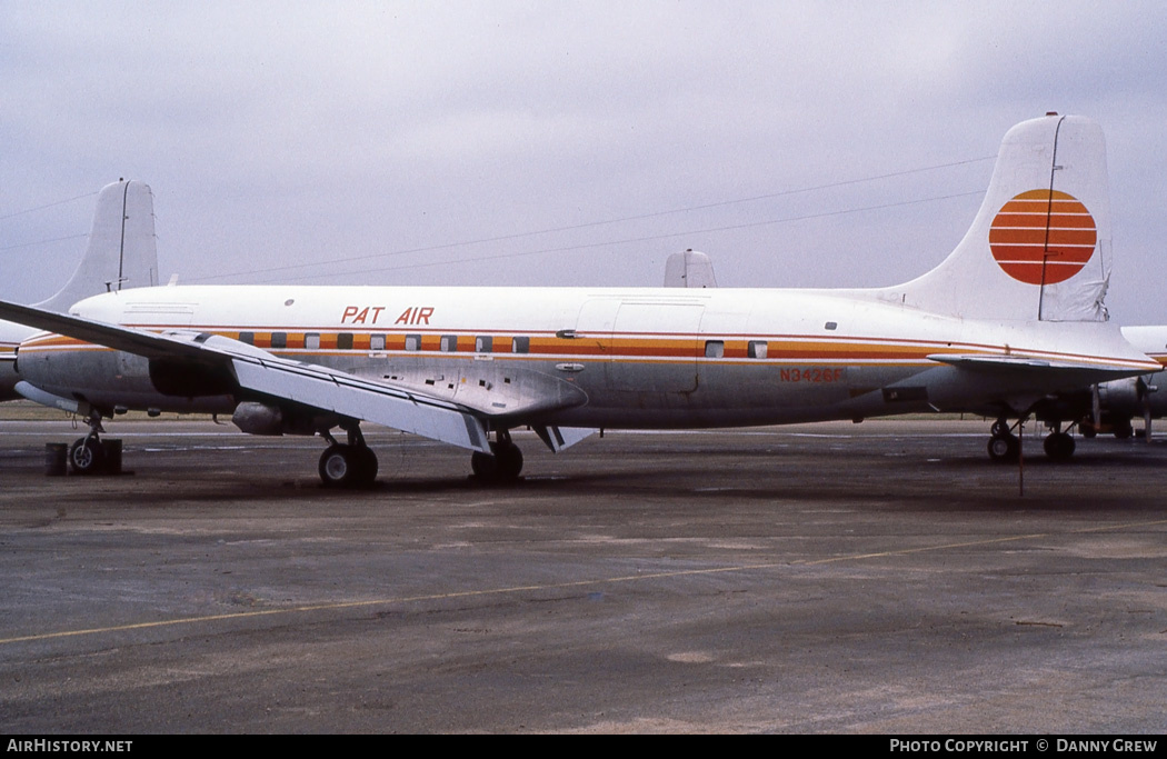 Aircraft Photo of N3426F | Douglas C-118A Liftmaster (DC-6A) | PAT Air - Petroleum Air Transport | AirHistory.net #244826