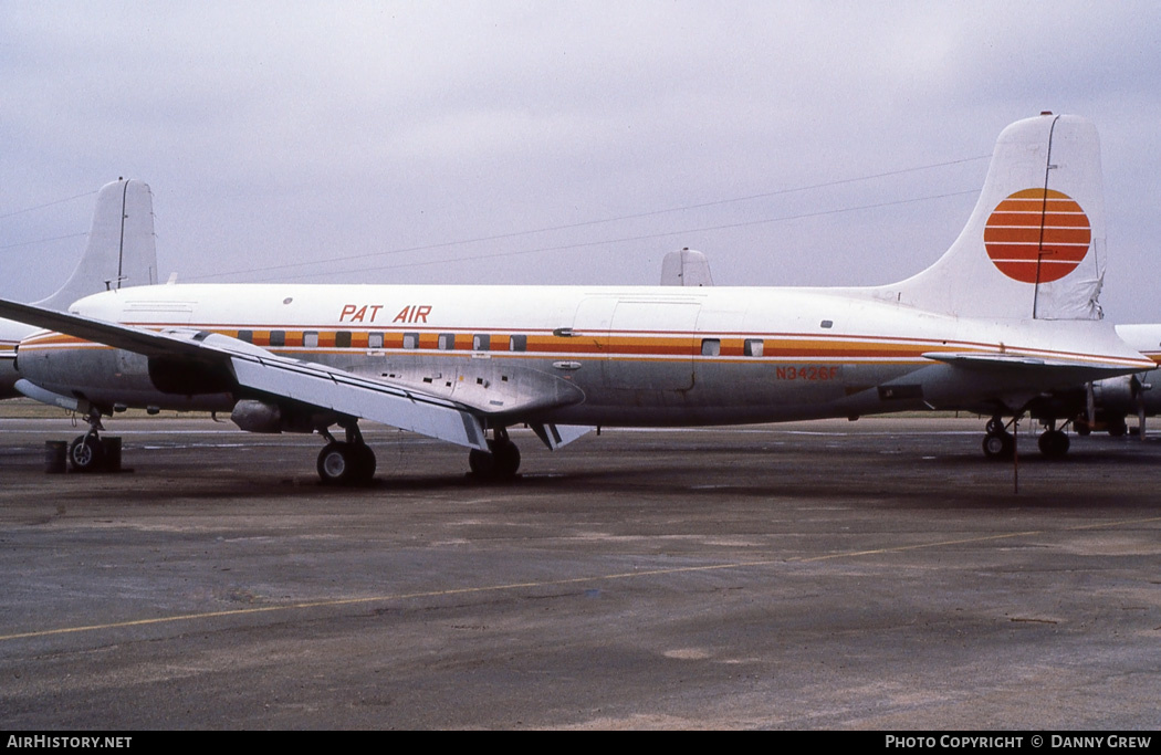 Aircraft Photo of N3426F | Douglas C-118A Liftmaster | PAT Air - Petroleum Air Transport | AirHistory.net #244826
