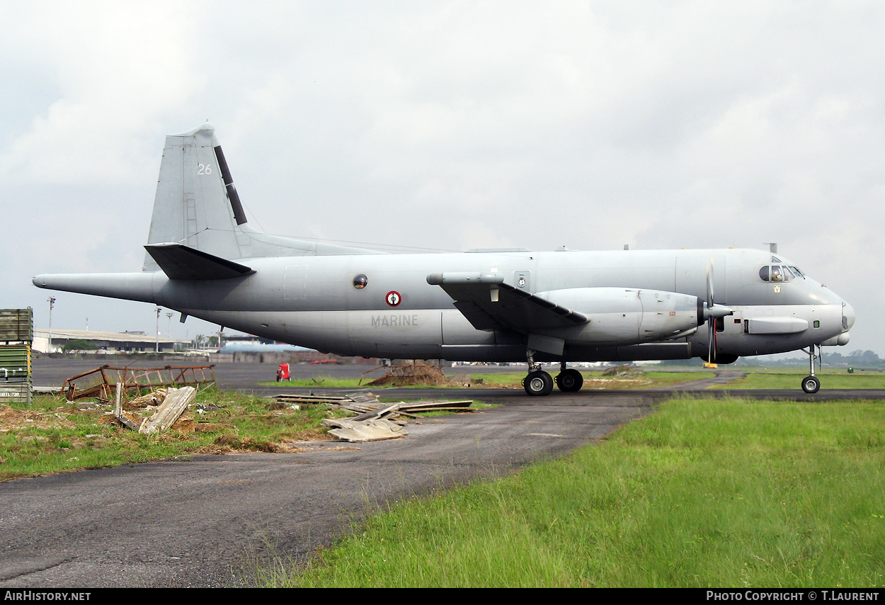 Aircraft Photo of 26 | Dassault ATL-2 Atlantique 2 | France - Navy | AirHistory.net #244830