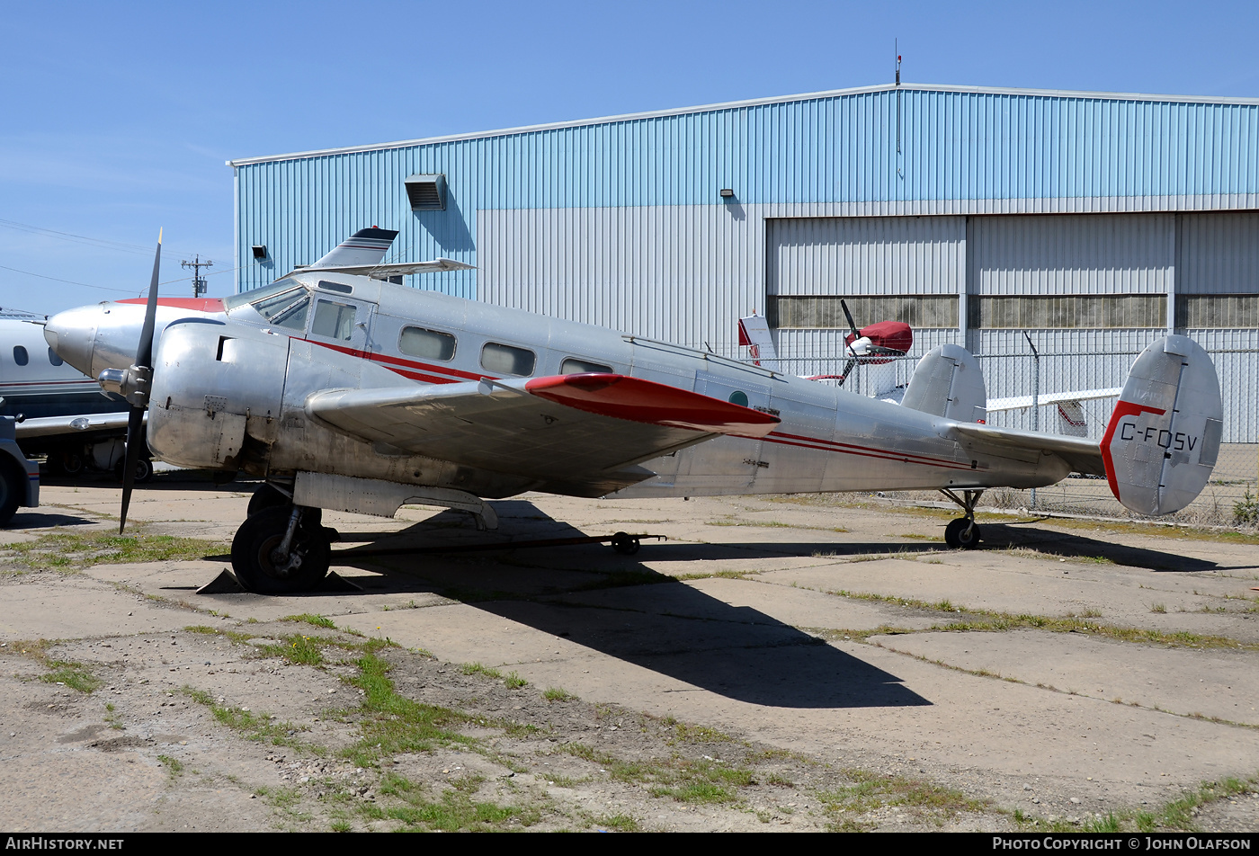 Aircraft Photo of C-FDSV | Beech D18S | AirHistory.net #244849