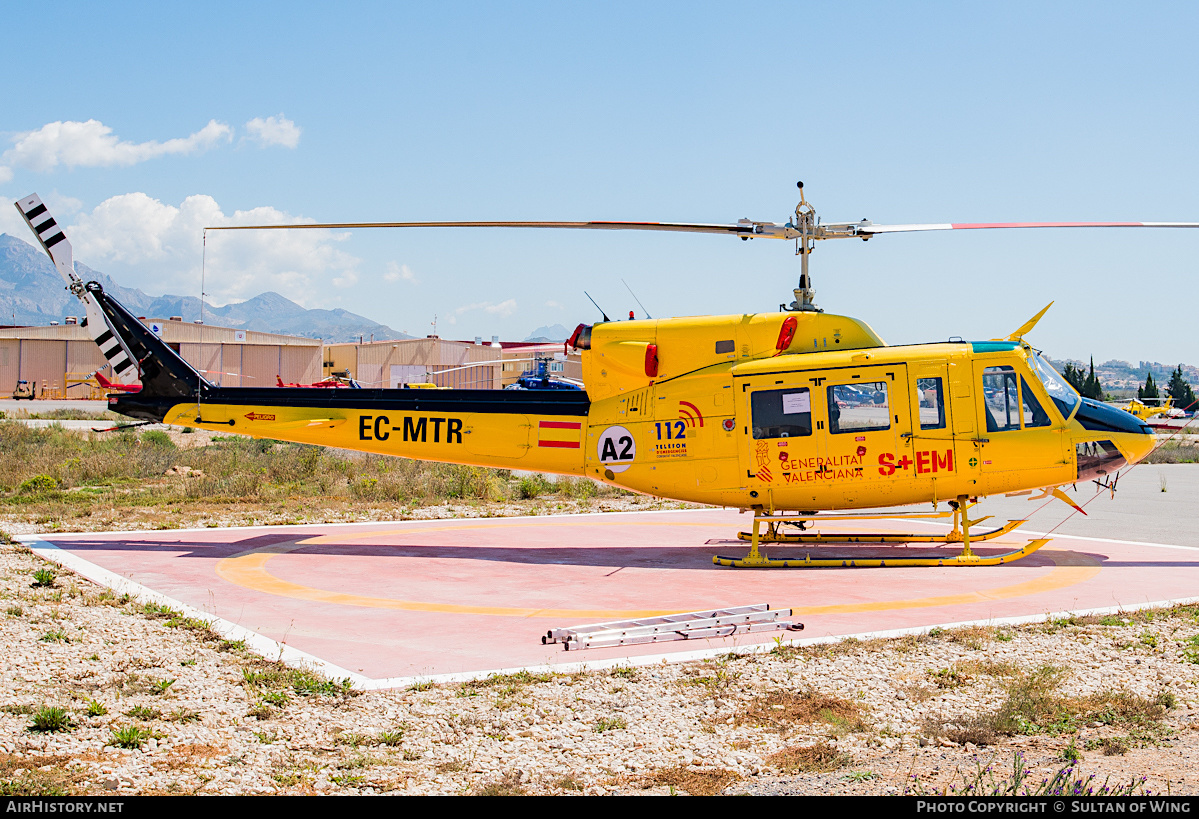 Aircraft Photo of EC-MTR | Bell 212 Twin Two-Twelve | Generalitat Valenciana | AirHistory.net #244855