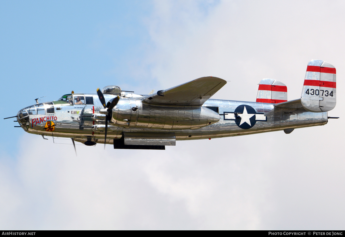 Aircraft Photo of N9079Z / 430734 | North American B-25J Mitchell | USA - Air Force | AirHistory.net #244857