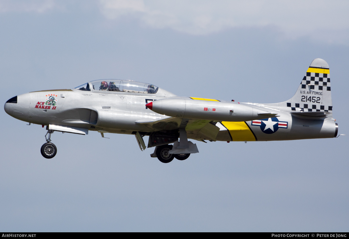 Aircraft Photo of N133HH / 21452 | Canadair CT-133 Silver Star 3 | USA - Air Force | AirHistory.net #244863