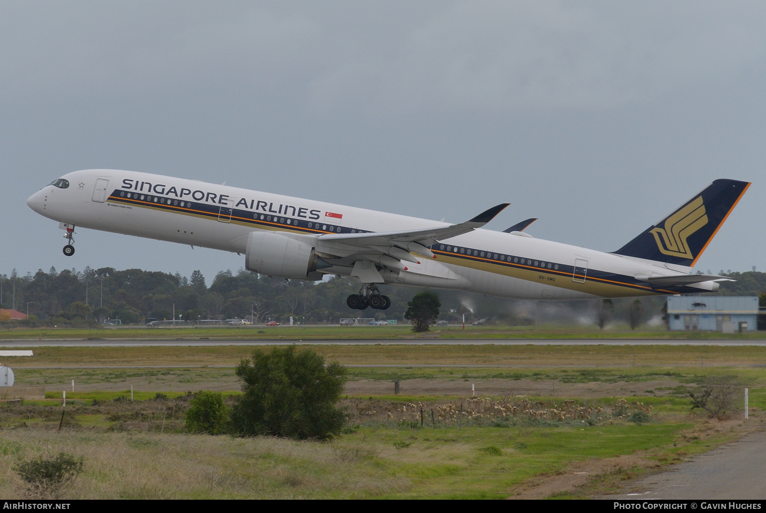 Aircraft Photo of 9V-SMO | Airbus A350-941 | Singapore Airlines | AirHistory.net #244866