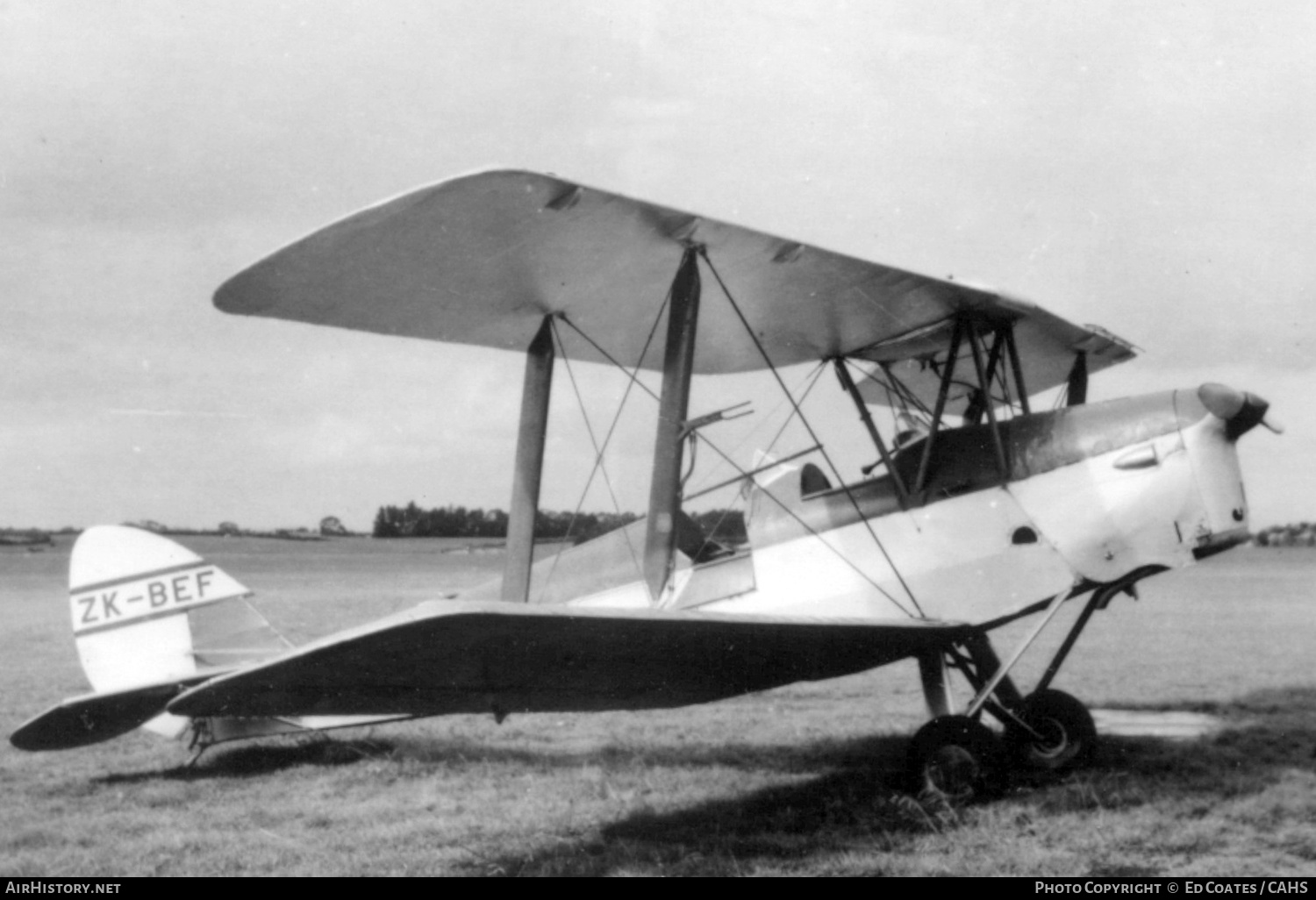Aircraft Photo of ZK-BEF | De Havilland D.H. 82A Tiger Moth | AirHistory.net #244874