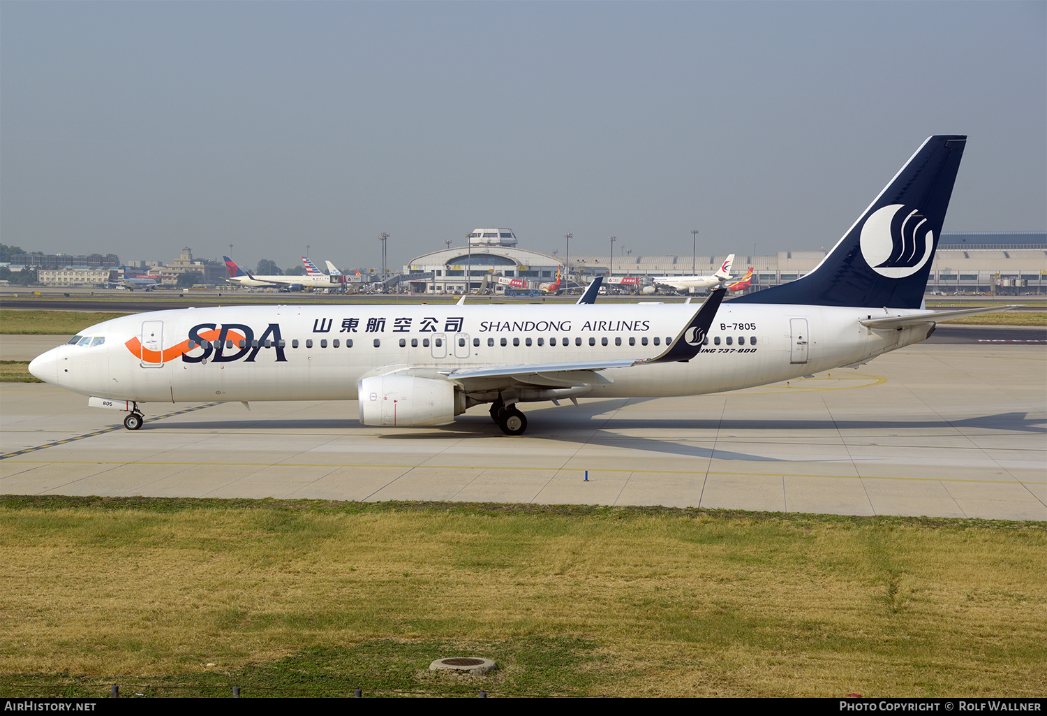 Aircraft Photo of B-7805 | Boeing 737-85N | Shandong Airlines - SDA | AirHistory.net #244883