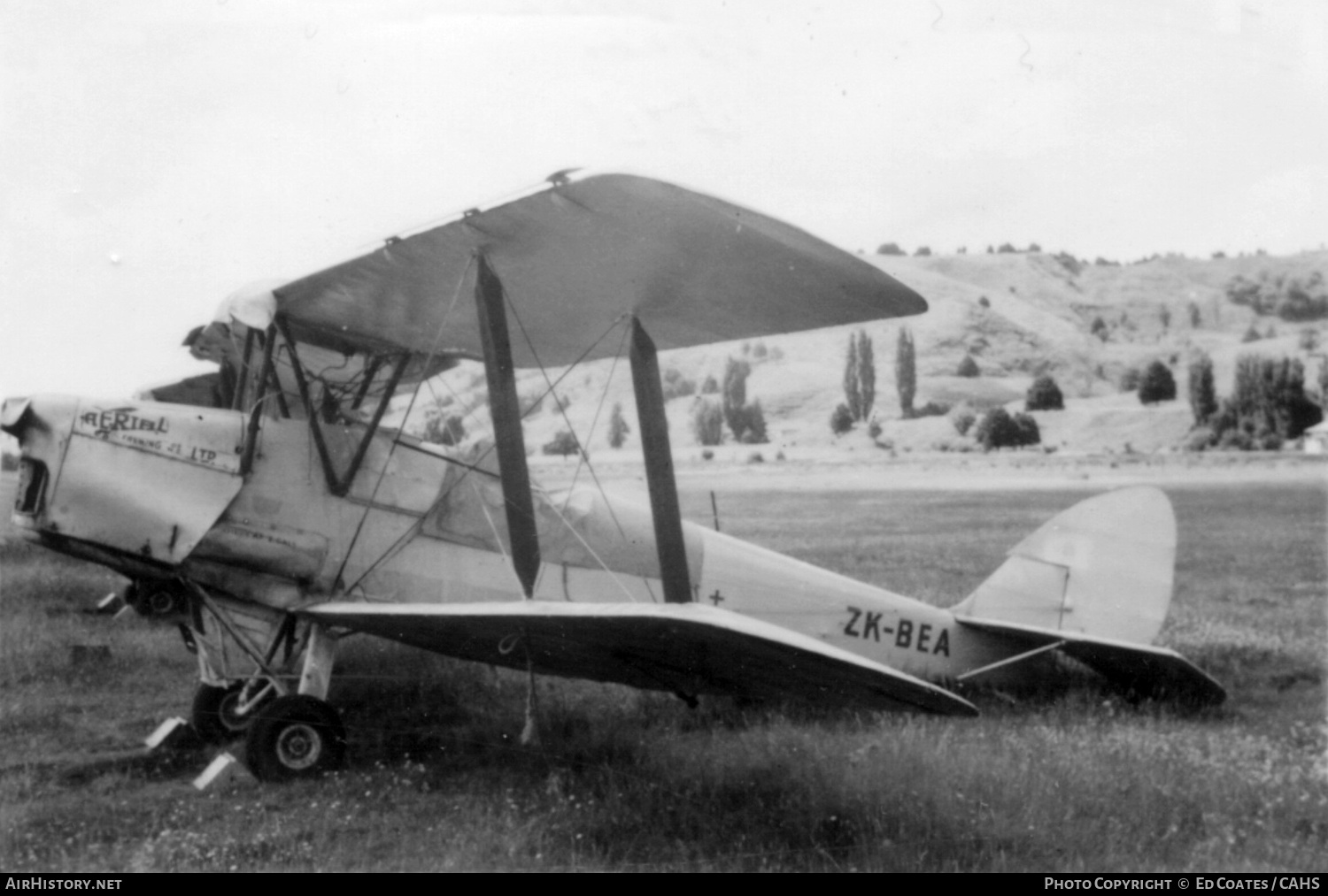 Aircraft Photo of ZK-BEA | De Havilland D.H. 82A Tiger Moth | Aerial Farming (NZ) | AirHistory.net #244884
