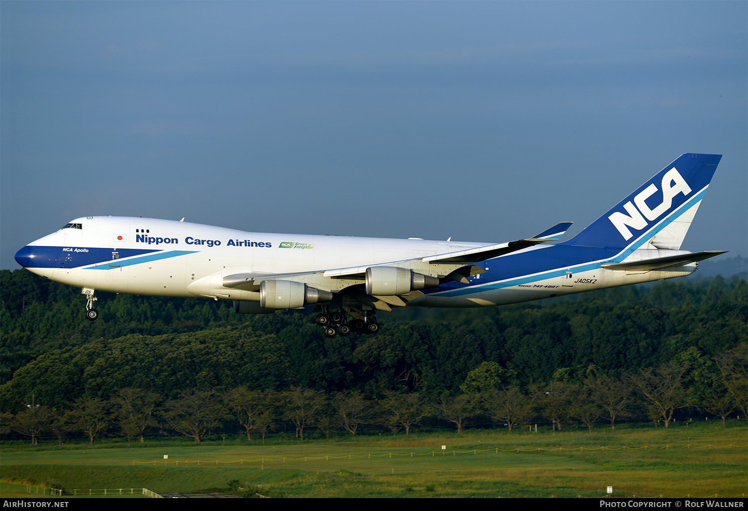 Aircraft Photo of JA05KZ | Boeing 747-4KZF/SCD | Nippon Cargo Airlines - NCA | AirHistory.net #244886