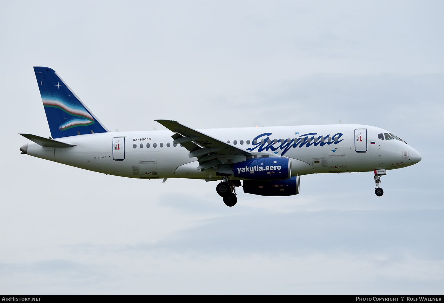 Aircraft Photo of RA-89038 | Sukhoi SSJ-100-95B-LR Superjet 100 (RRJ-95LR) | Yakutia Airlines | AirHistory.net #244889