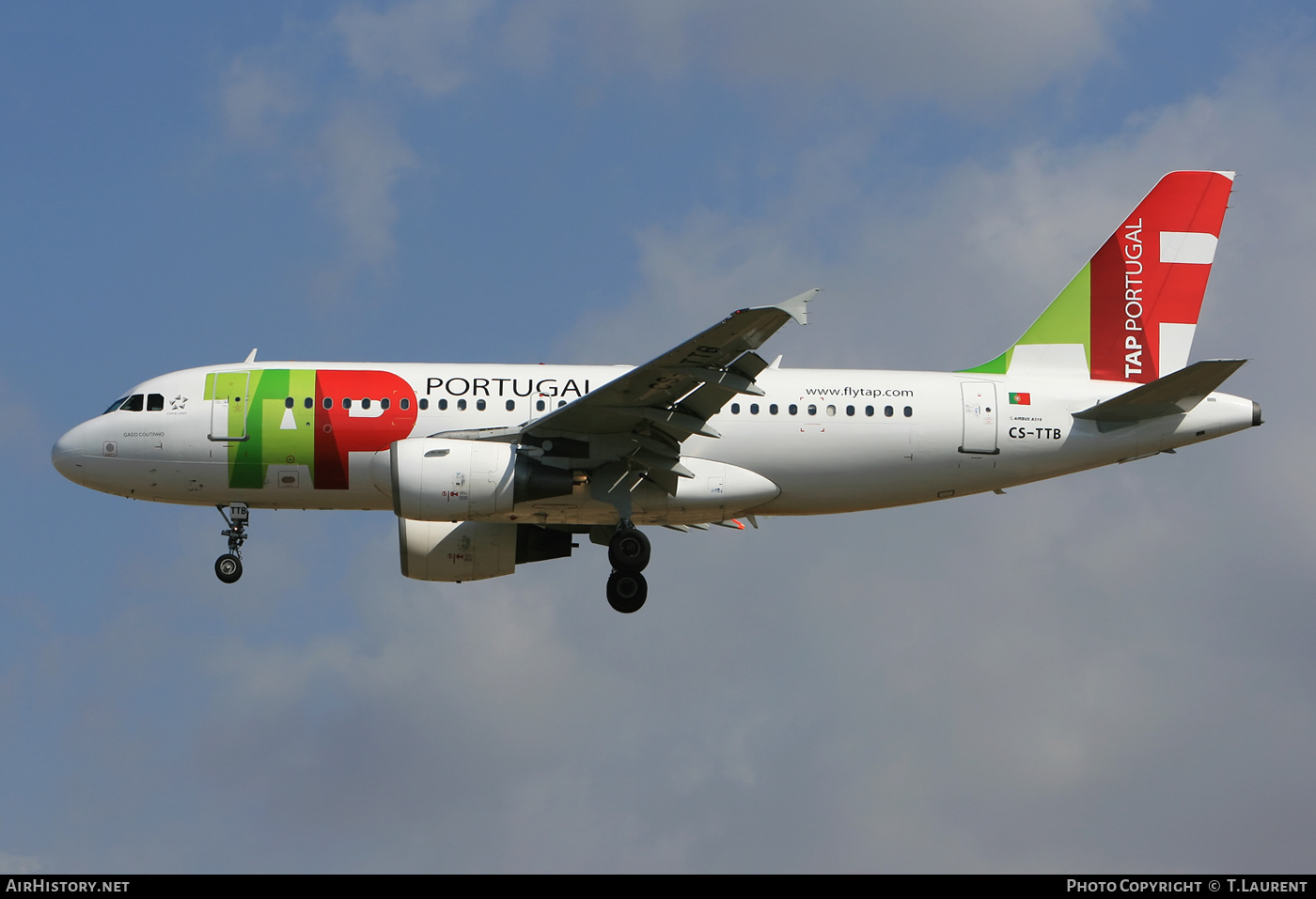 Aircraft Photo of CS-TTB | Airbus A319-111 | TAP Portugal | AirHistory.net #244894