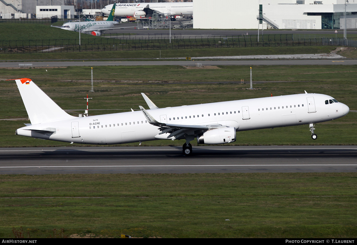 Aircraft Photo of D-AZAE | Airbus A321-231 | AirHistory.net #244895