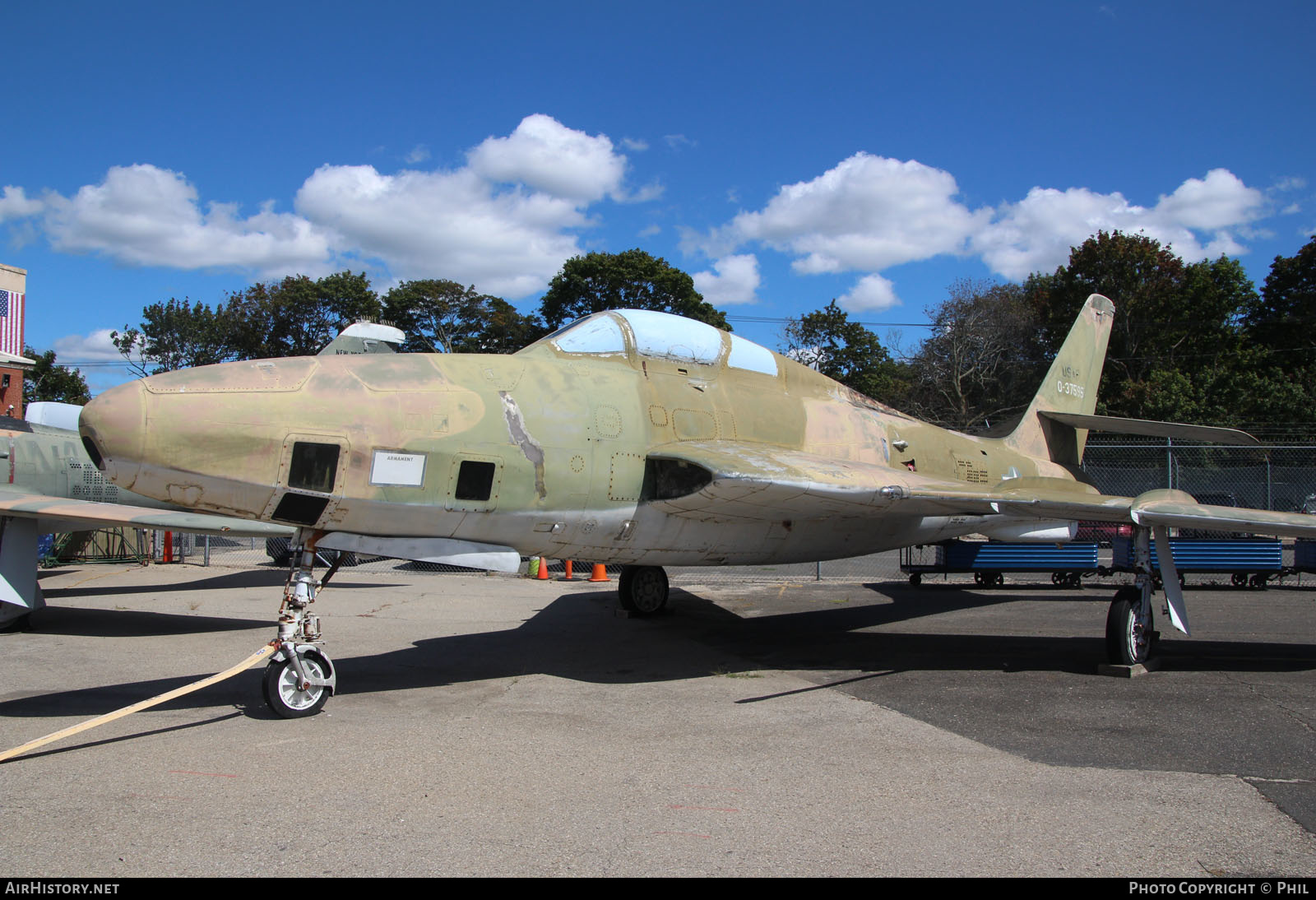 Aircraft Photo of 53-7595 / 0-37595 | Republic RF-84F Thunderflash | USA - Air Force | AirHistory.net #244918