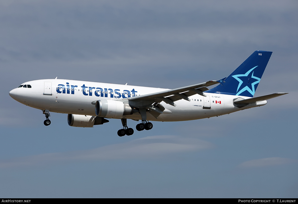 Aircraft Photo of C-GPAT | Airbus A310-308 | Air Transat | AirHistory.net #244934