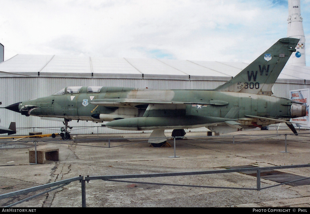 Aircraft Photo of 63-8300 / AF63-300 | Republic F-105G Thunderchief | USA - Air Force | AirHistory.net #244935