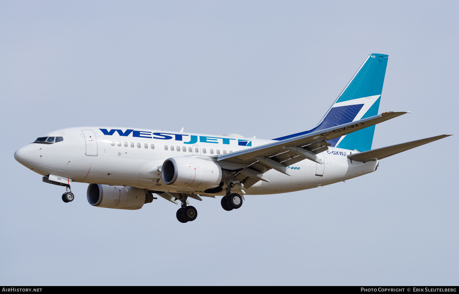 Aircraft Photo of C-GXWJ | Boeing 737-6CT | WestJet | AirHistory.net #244937