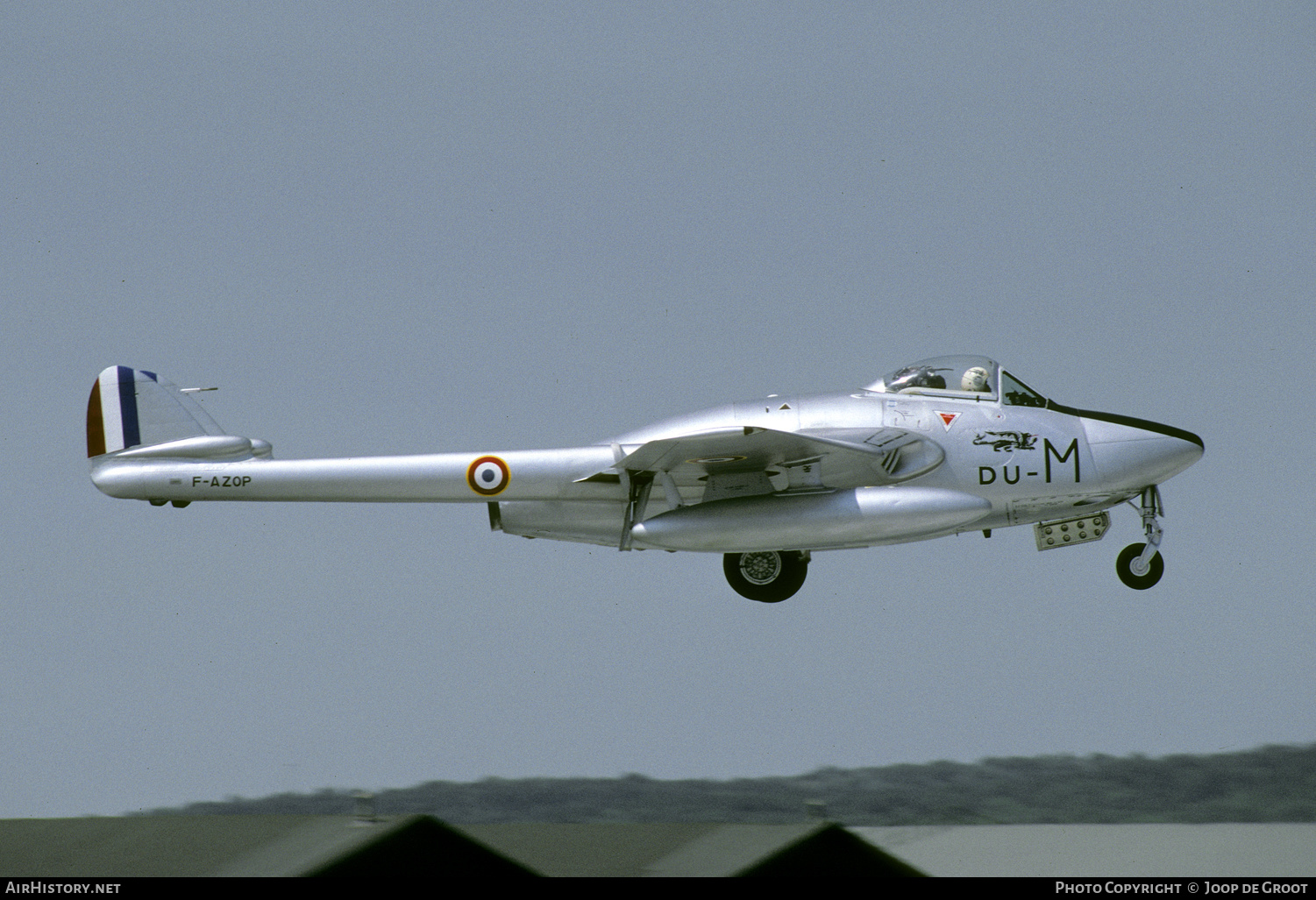 Aircraft Photo of F-AZOP | De Havilland D.H. 100 Vampire FB6 | France - Air Force | AirHistory.net #244946