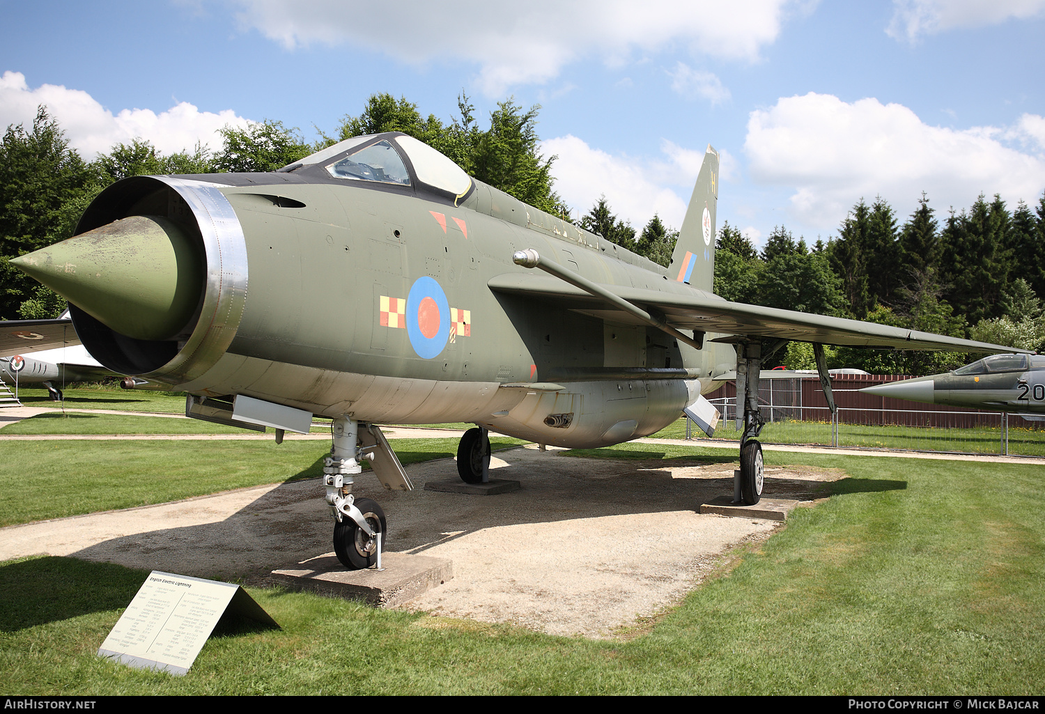 Aircraft Photo of XN782 | English Electric Lightning F2A | UK - Air Force | AirHistory.net #244951