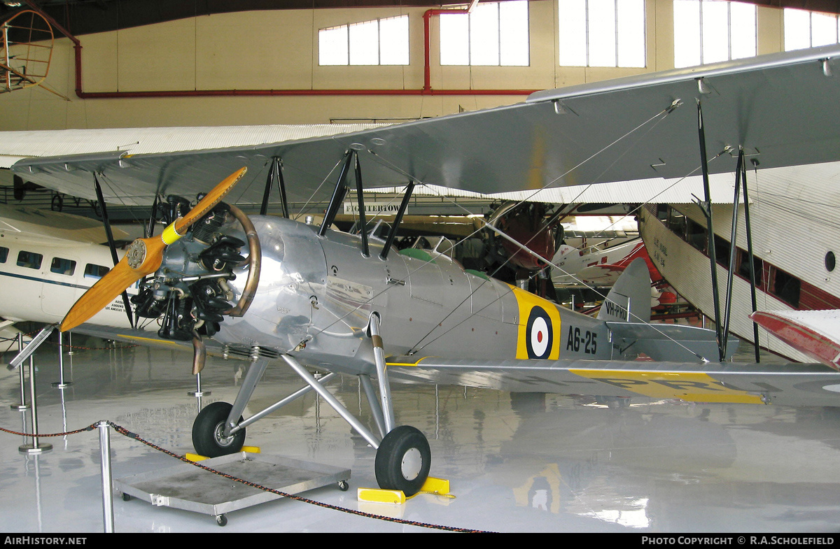 Aircraft Photo of N643AV / VH-PRU / A6-25 | Avro 643 Cadet II | Australia - Air Force | AirHistory.net #244954