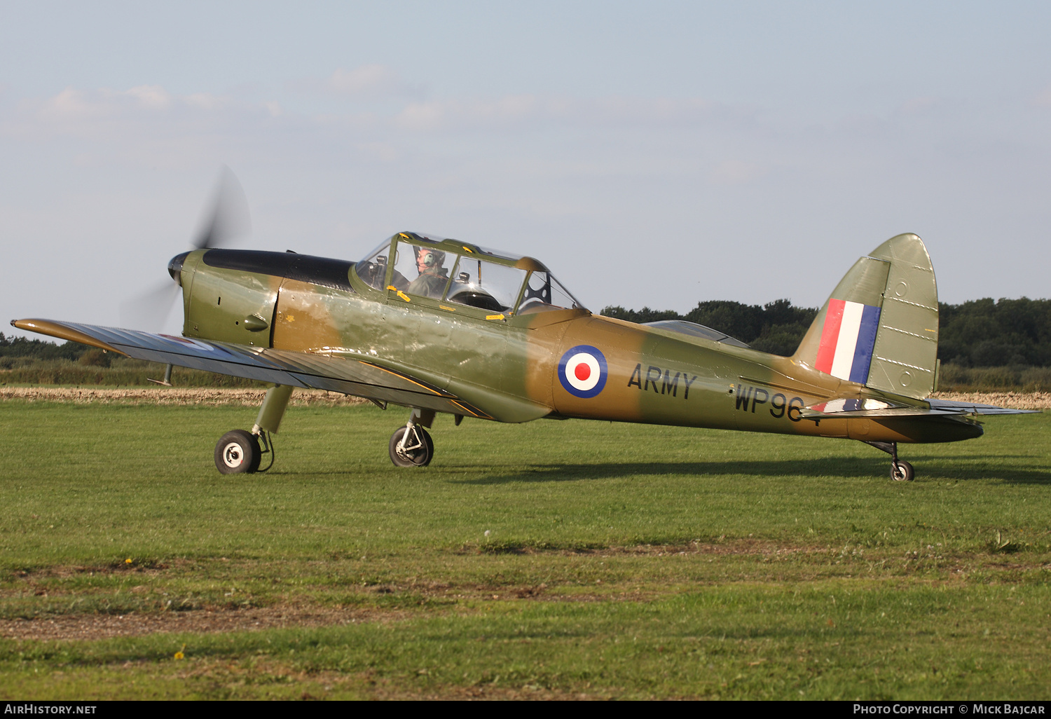 Aircraft Photo of G-HDAE / WP964 | De Havilland DHC-1 Chipmunk T20 | UK - Army | AirHistory.net #244971