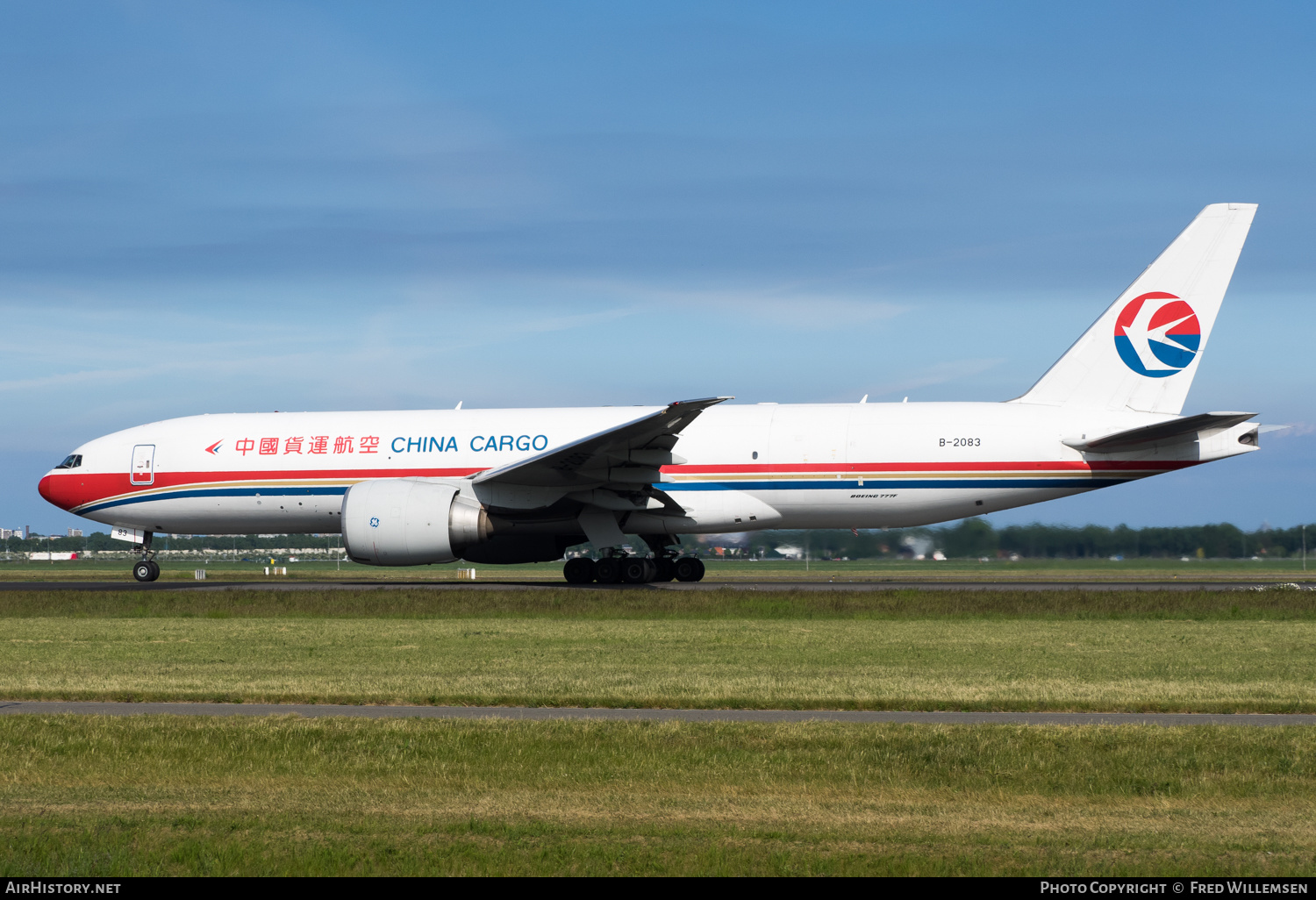 Aircraft Photo of B-2083 | Boeing 777-F6N | China Cargo Airlines | AirHistory.net #244974