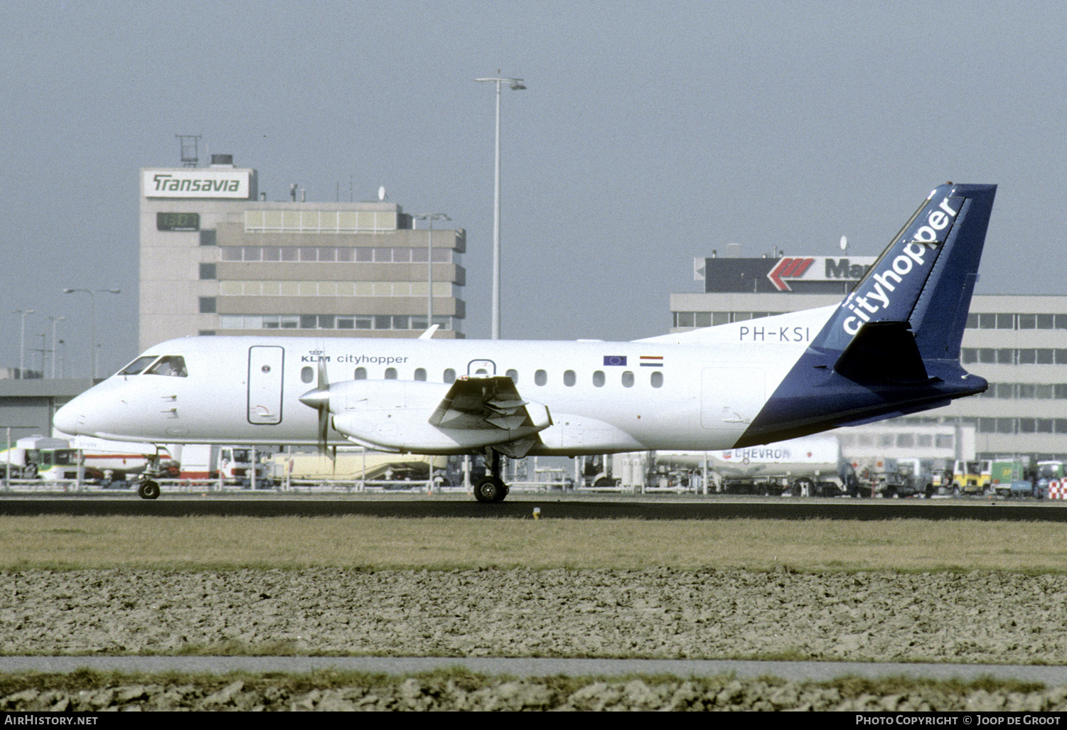 Aircraft Photo of PH-KSI | Saab 340B | KLM Cityhopper | AirHistory.net #244976