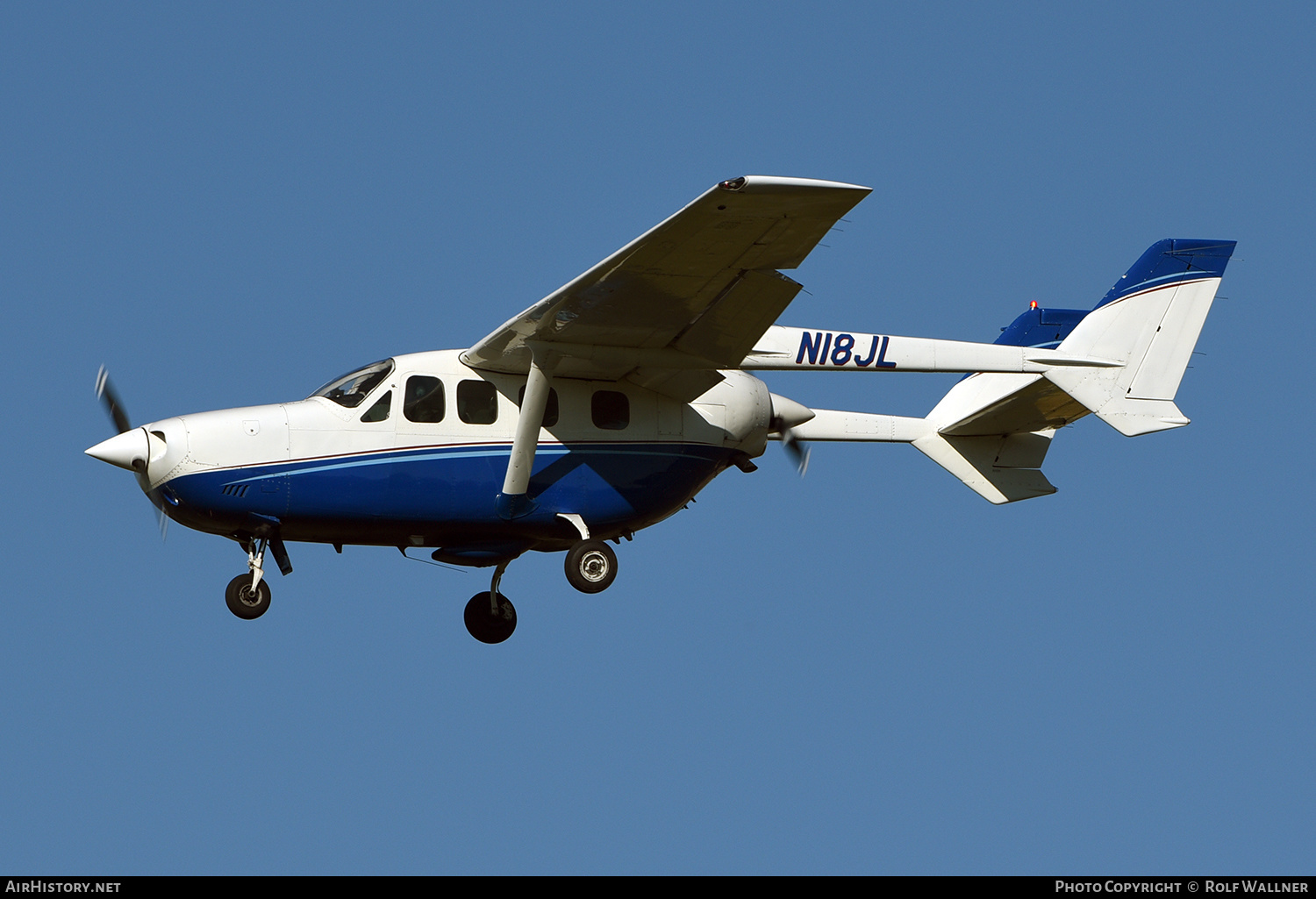 Aircraft Photo of N18JL | Cessna T337G Pressurized Skymaster | AirHistory.net #244982