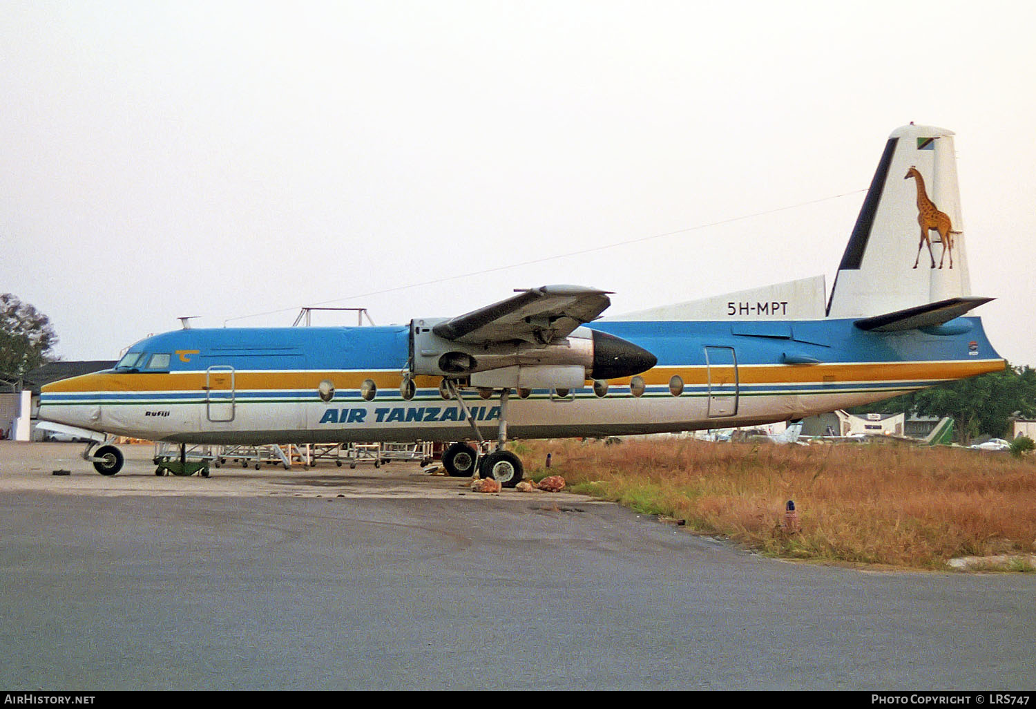Aircraft Photo of 5H-MPT | Fokker F27-600RF Friendship | Air Tanzania | AirHistory.net #244994