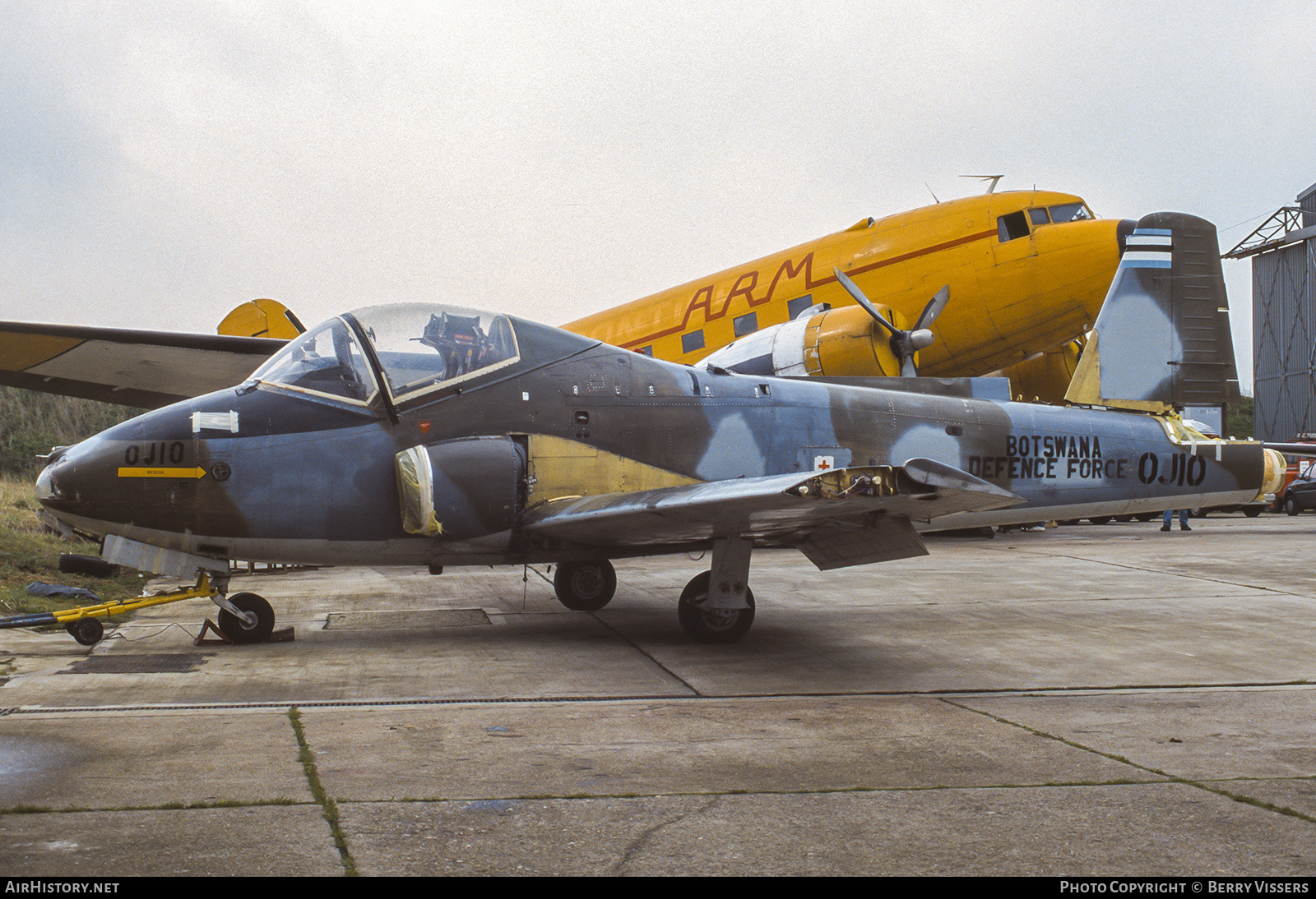 Aircraft Photo of OJ10 | BAC 167 Strikemaster Mk87 | Botswana - Air Force | AirHistory.net #245009