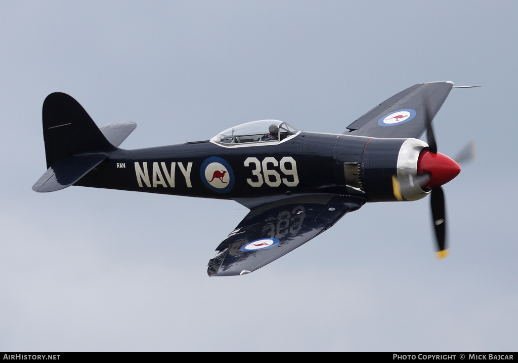 Aircraft Photo of F-AZXL | Hawker Fury FB10 | Australia - Navy | AirHistory.net #245020