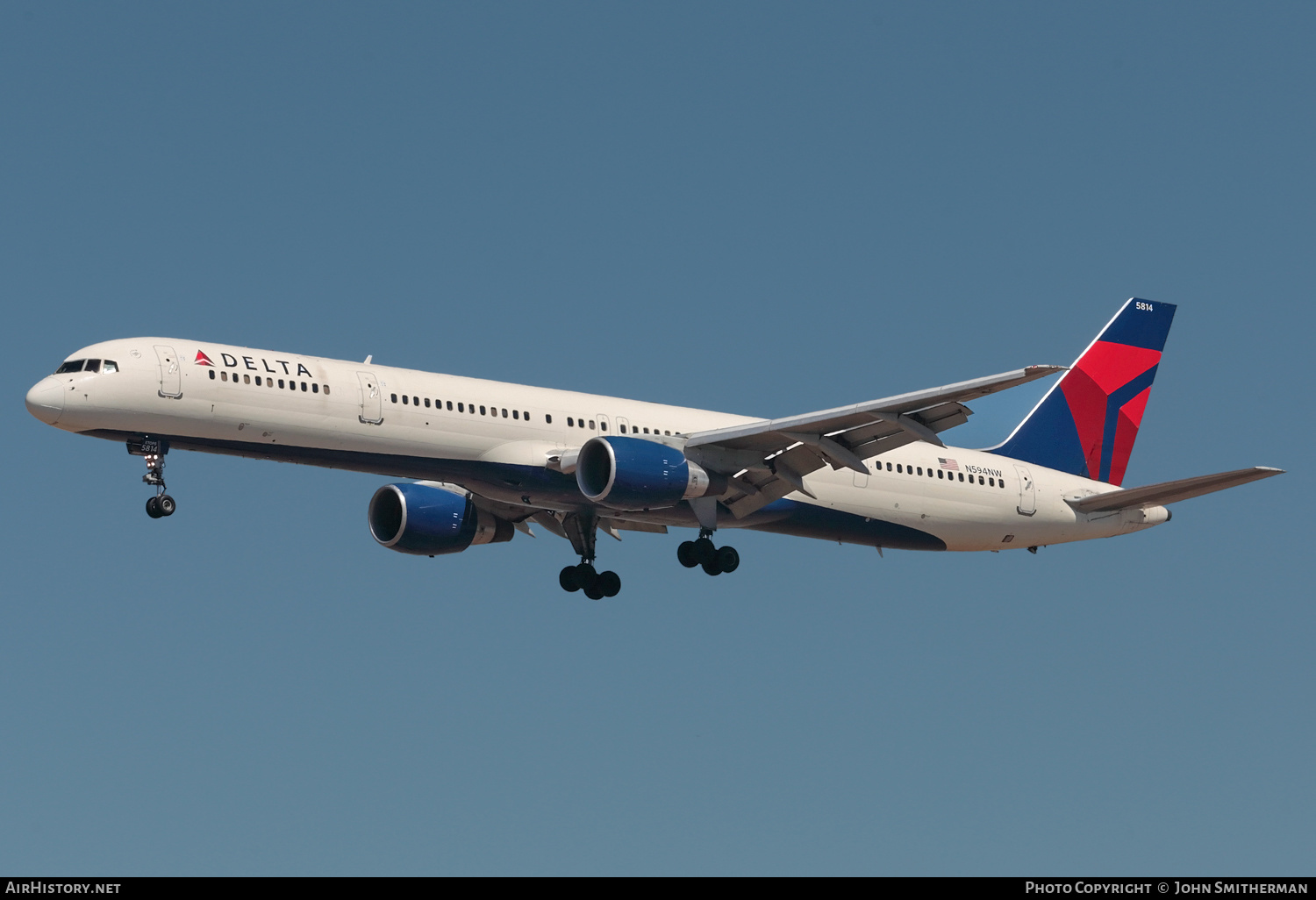 Aircraft Photo of N594NW | Boeing 757-351 | Delta Air Lines | AirHistory.net #245026