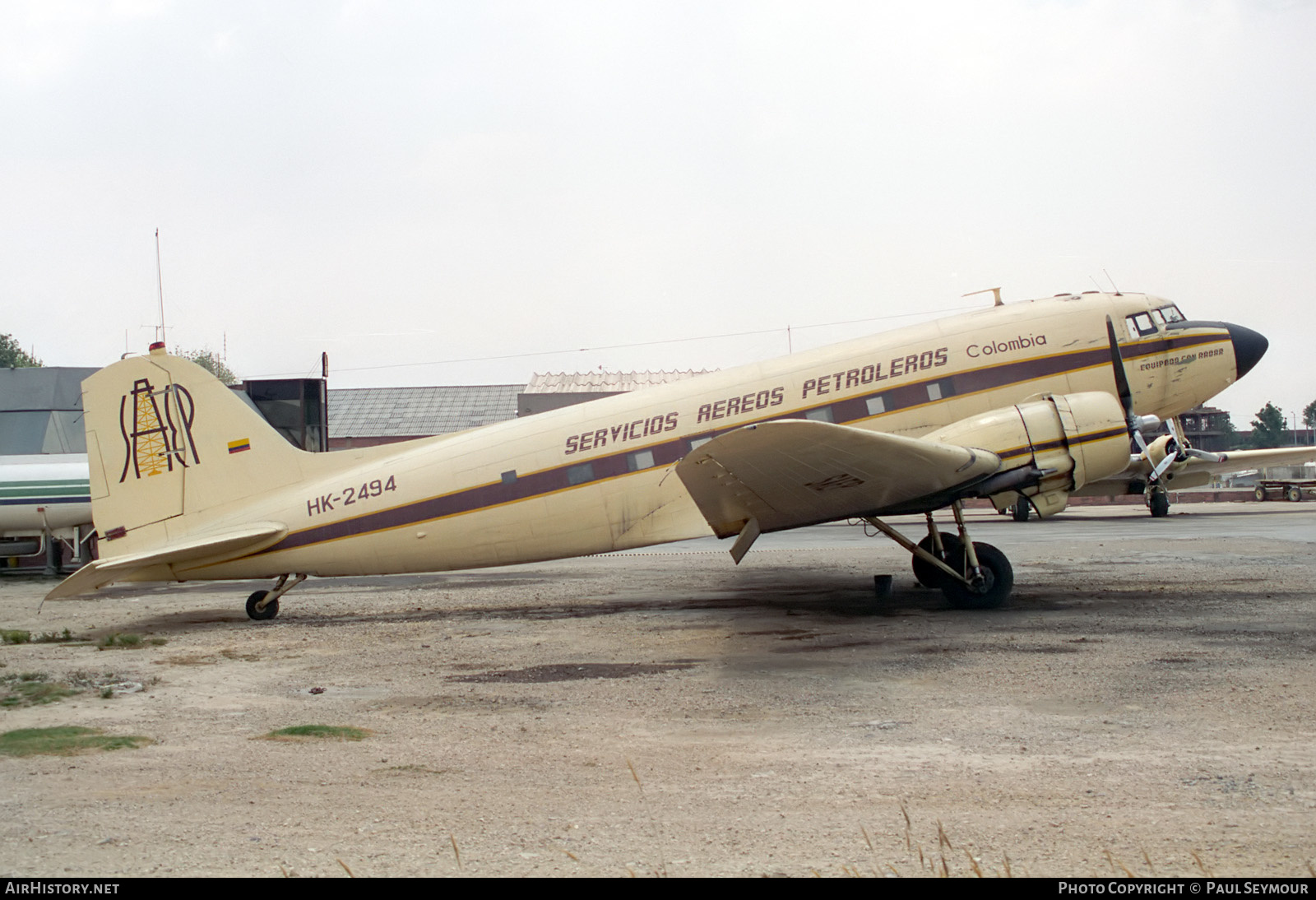 Aircraft Photo of HK-2494 | Douglas TC-47K Skytrain | Servicios Aéreos Petroleros - SAEP | AirHistory.net #245032