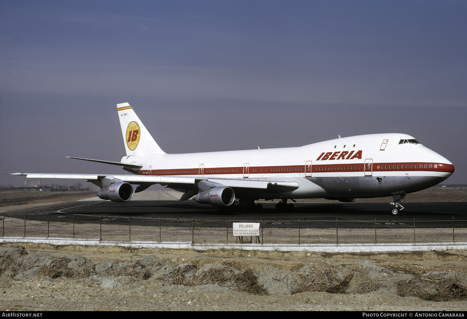 Aircraft Photo of EC-BRO | Boeing 747-156 | Iberia | AirHistory.net #245033