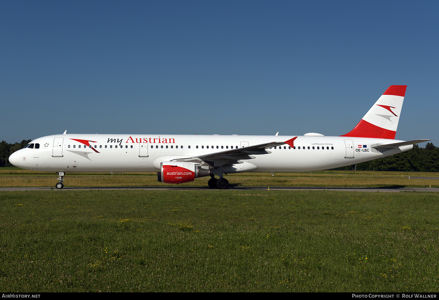 Aircraft Photo of OE-LBC | Airbus A321-111 | Austrian Airlines | AirHistory.net #245042