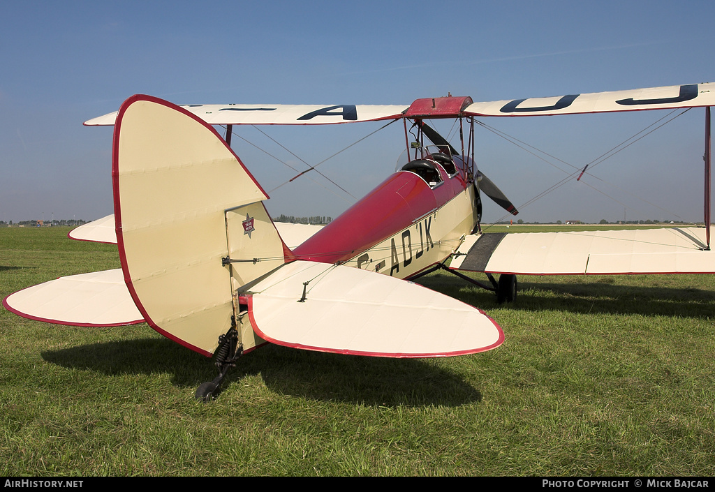 Aircraft Photo of G-AOJK | De Havilland D.H. 82A Tiger Moth II | AirHistory.net #245045