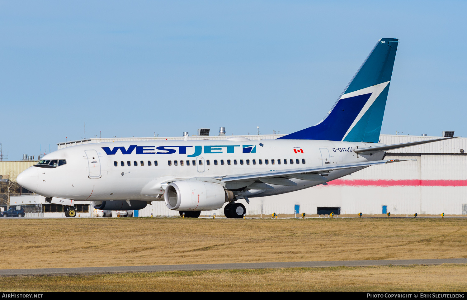 Aircraft Photo of C-GWJU | Boeing 737-6CT | WestJet | AirHistory.net #245046