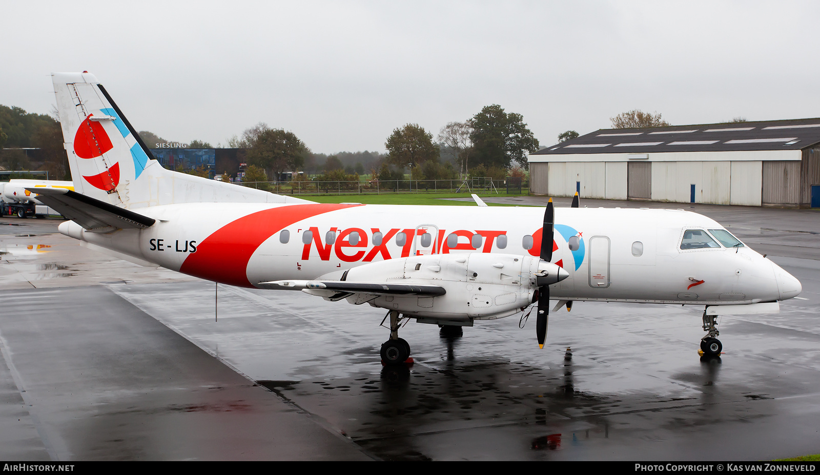 Aircraft Photo of SE-LJS | Saab 340B | NextJet | AirHistory.net #245083