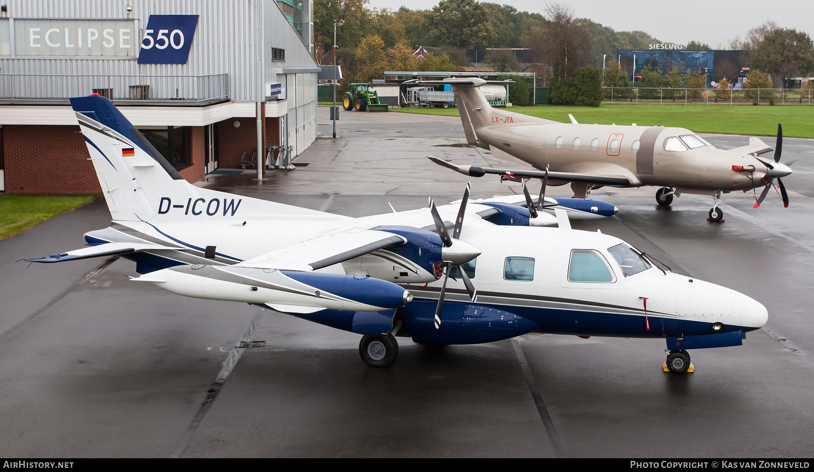 Aircraft Photo of D-ICOW | Mitsubishi MU-2 Marquise (MU-2B-60) | AirHistory.net #245110
